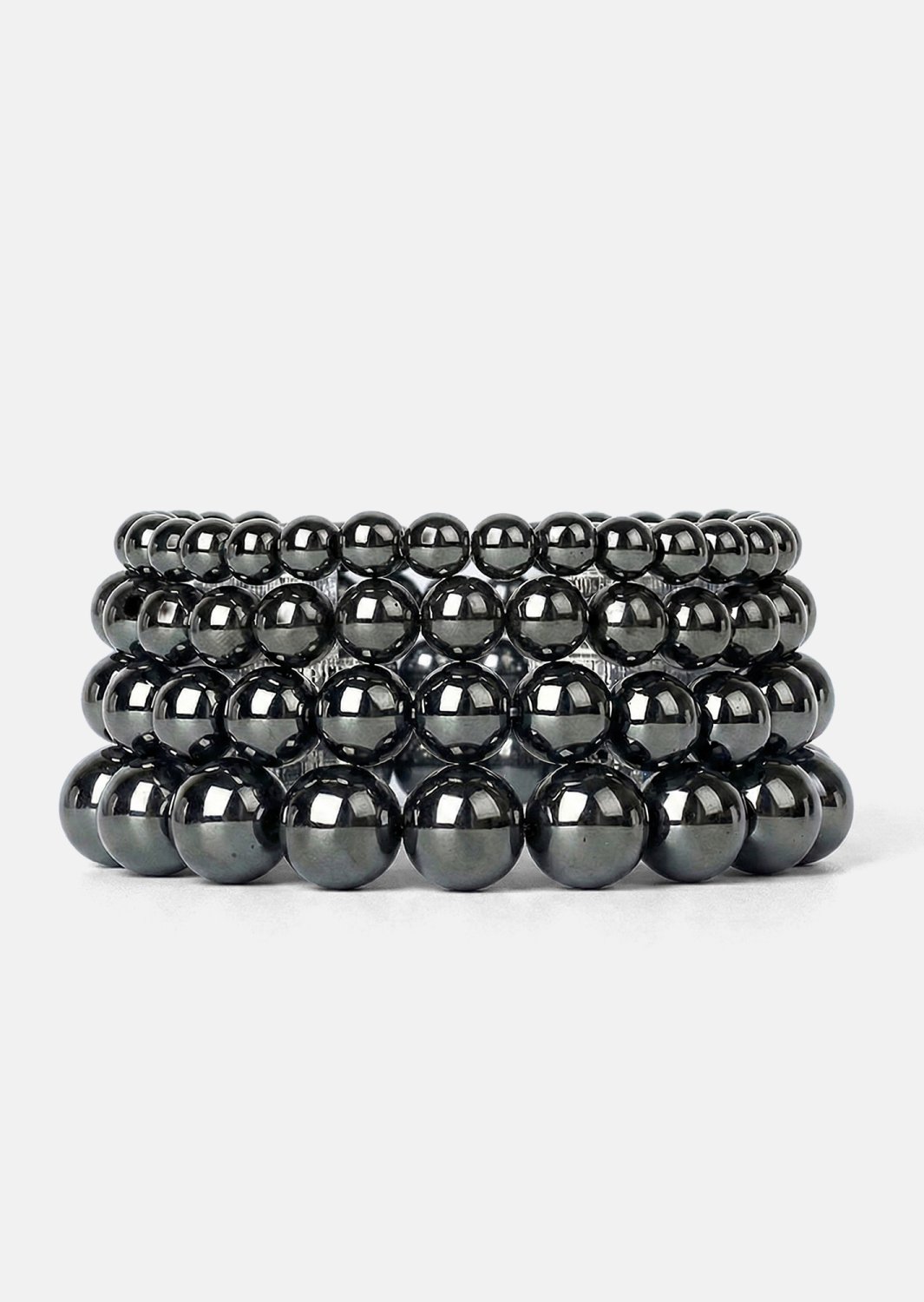 Perlearmbånd Obsidian Flow