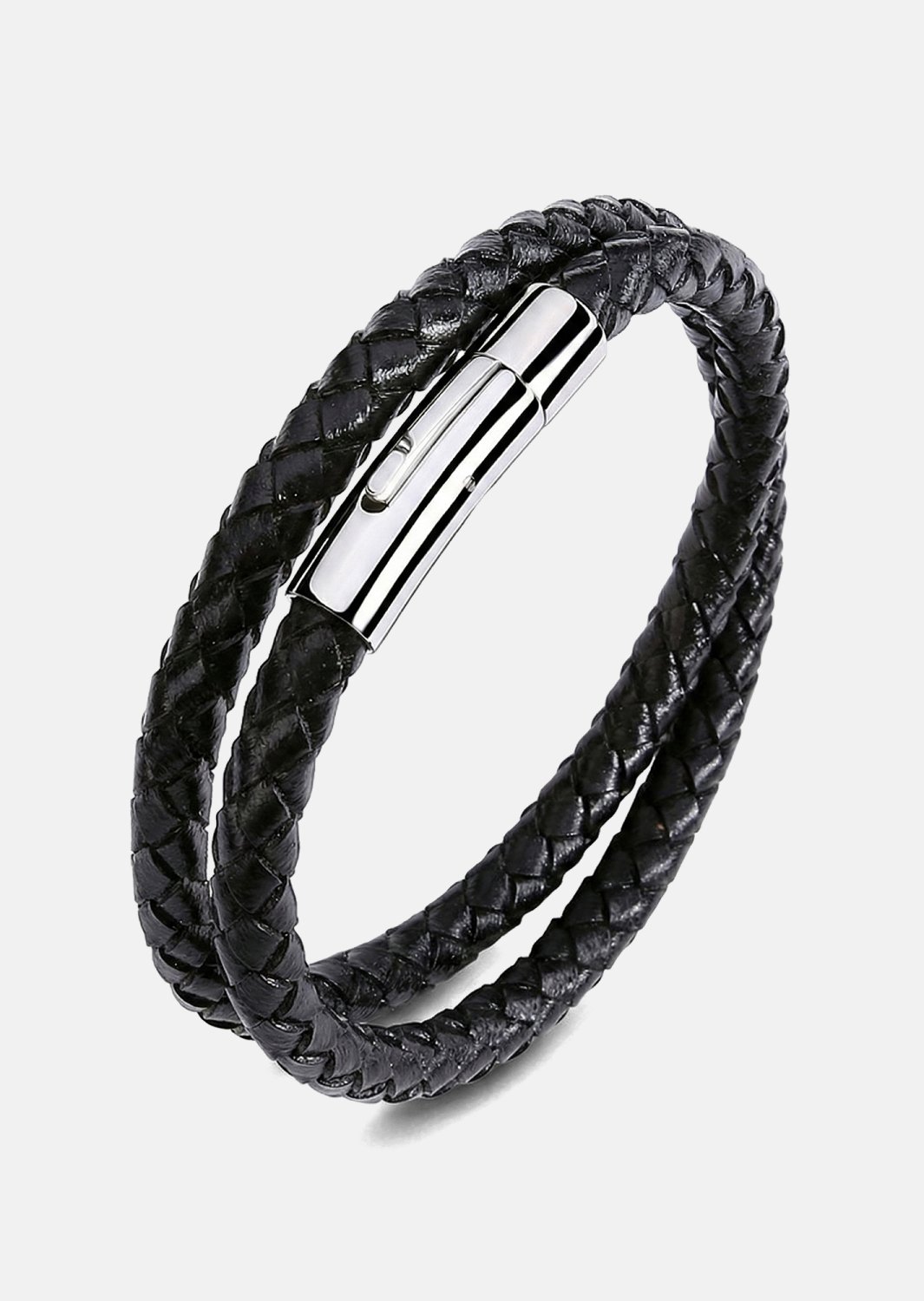Læderarmbånd Luxe Tangle