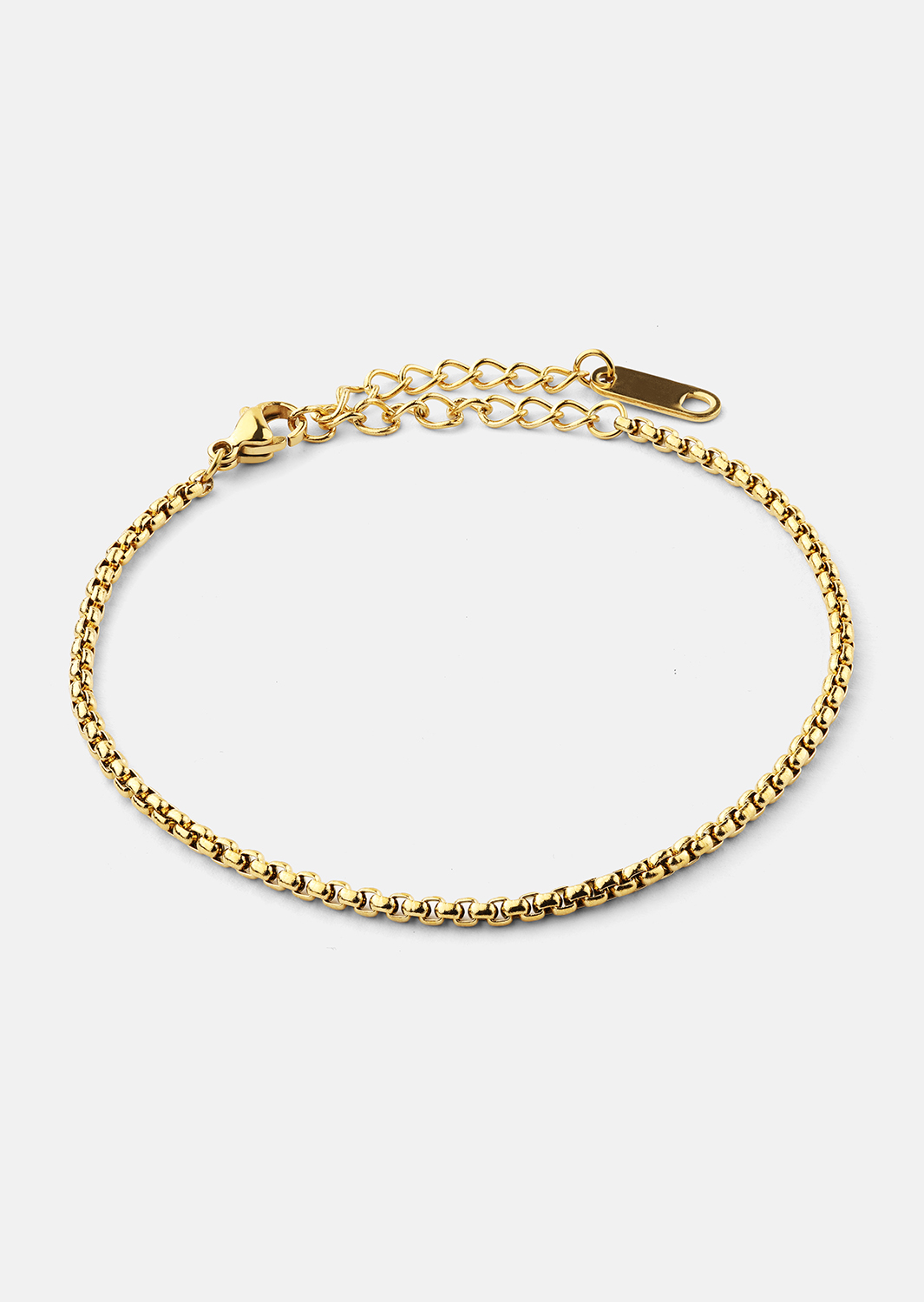 Armbånd Delicate Link - 18k Forgyldt