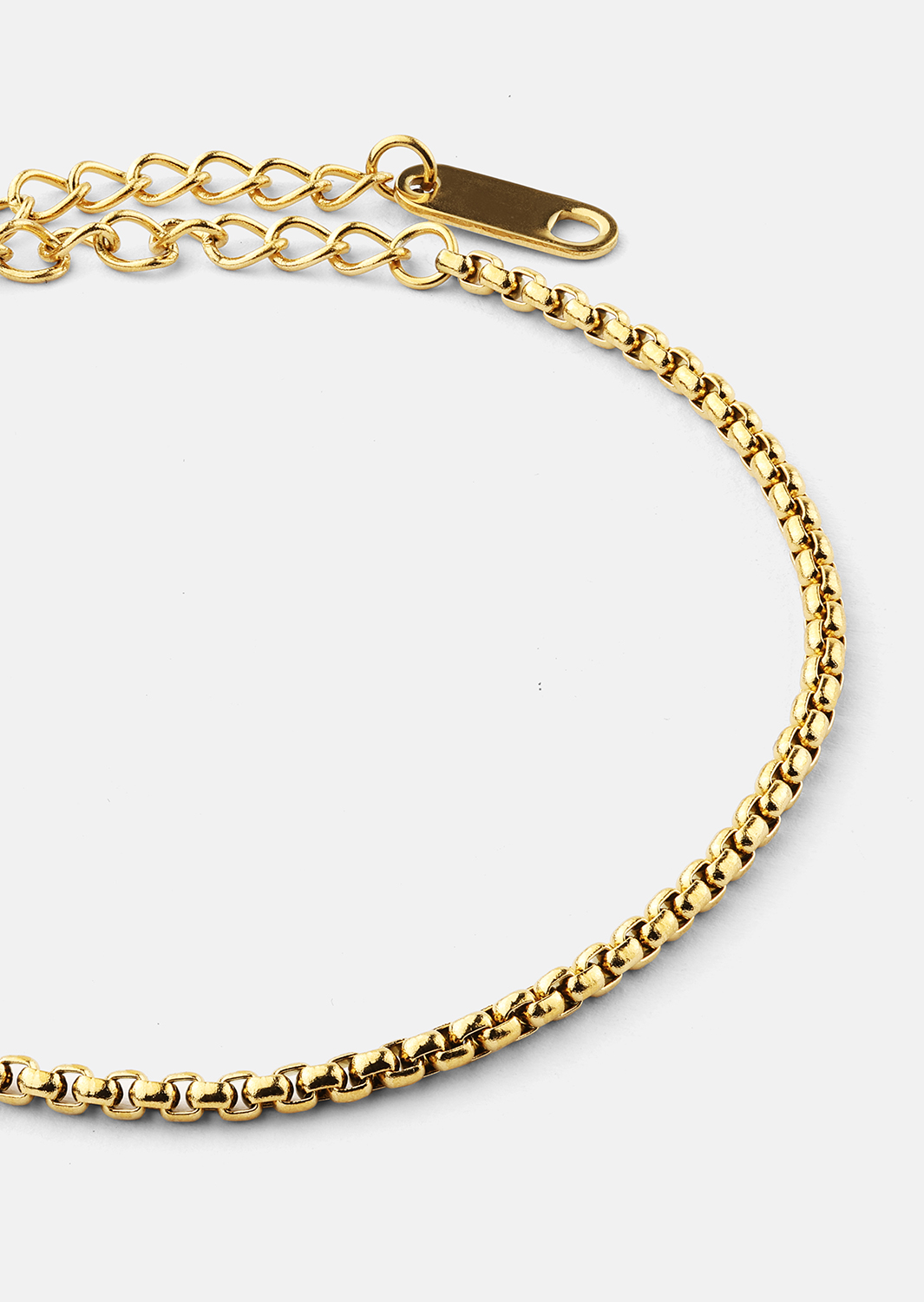 Armbånd Delicate Link - 18k Forgyldt