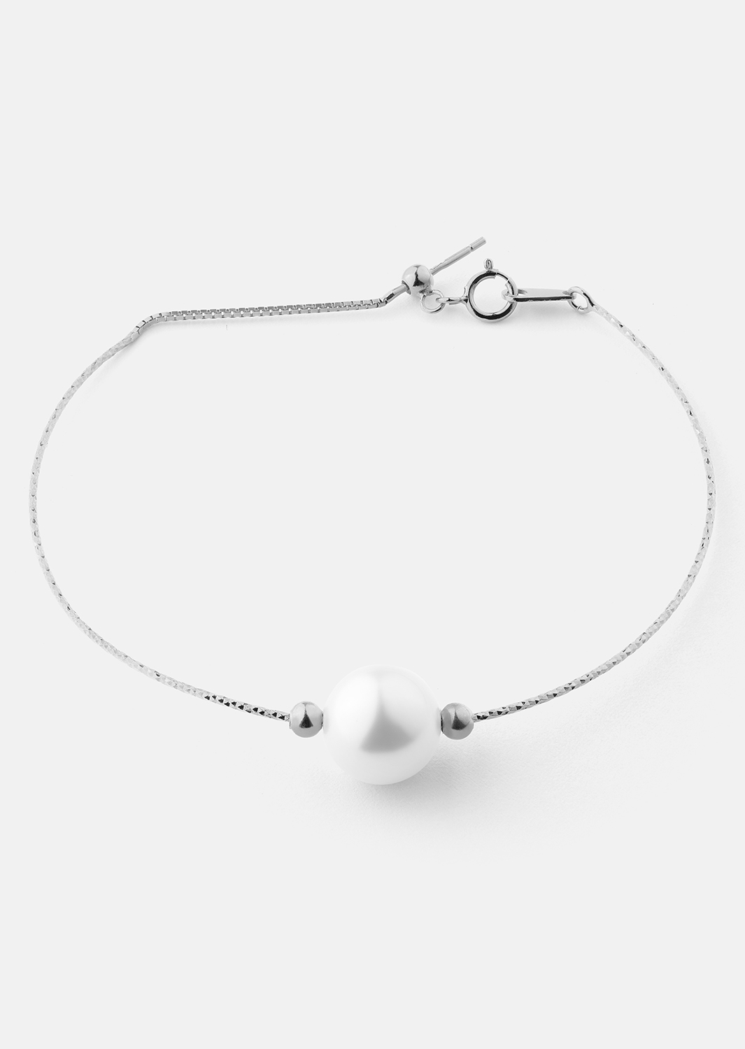 Armbånd Pearl Aura - Forsølvet