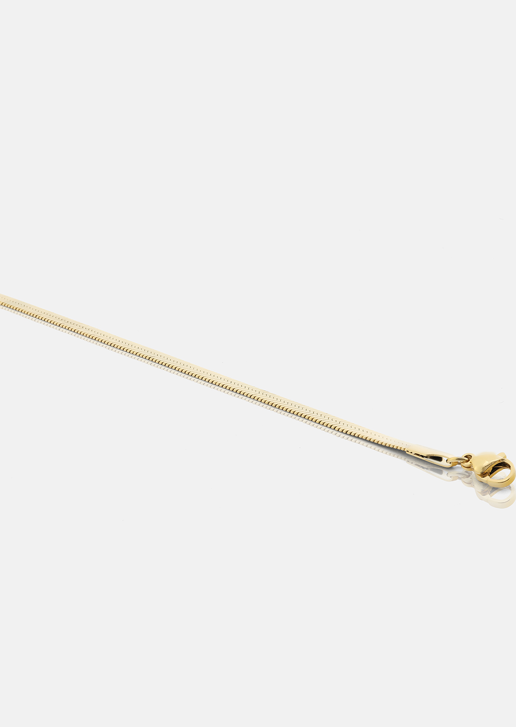 Armbånd Sleek Chain - 18k Forgyldt