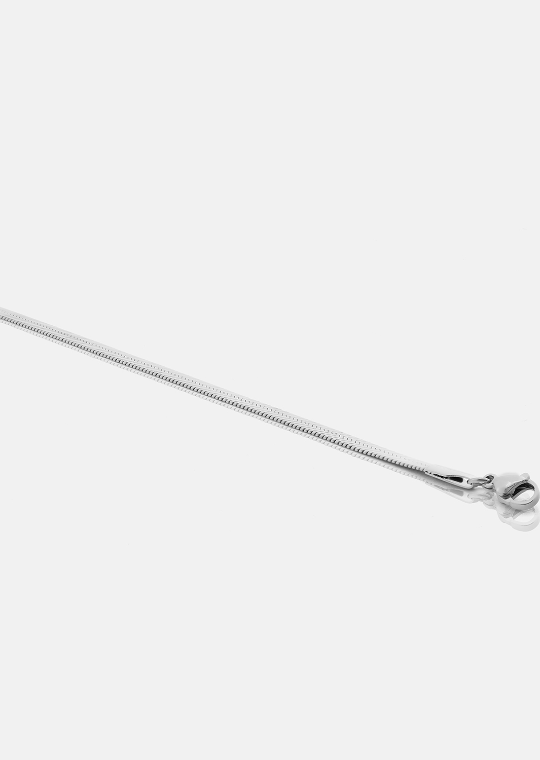 Armbånd Sleek Chain - Forsølvet