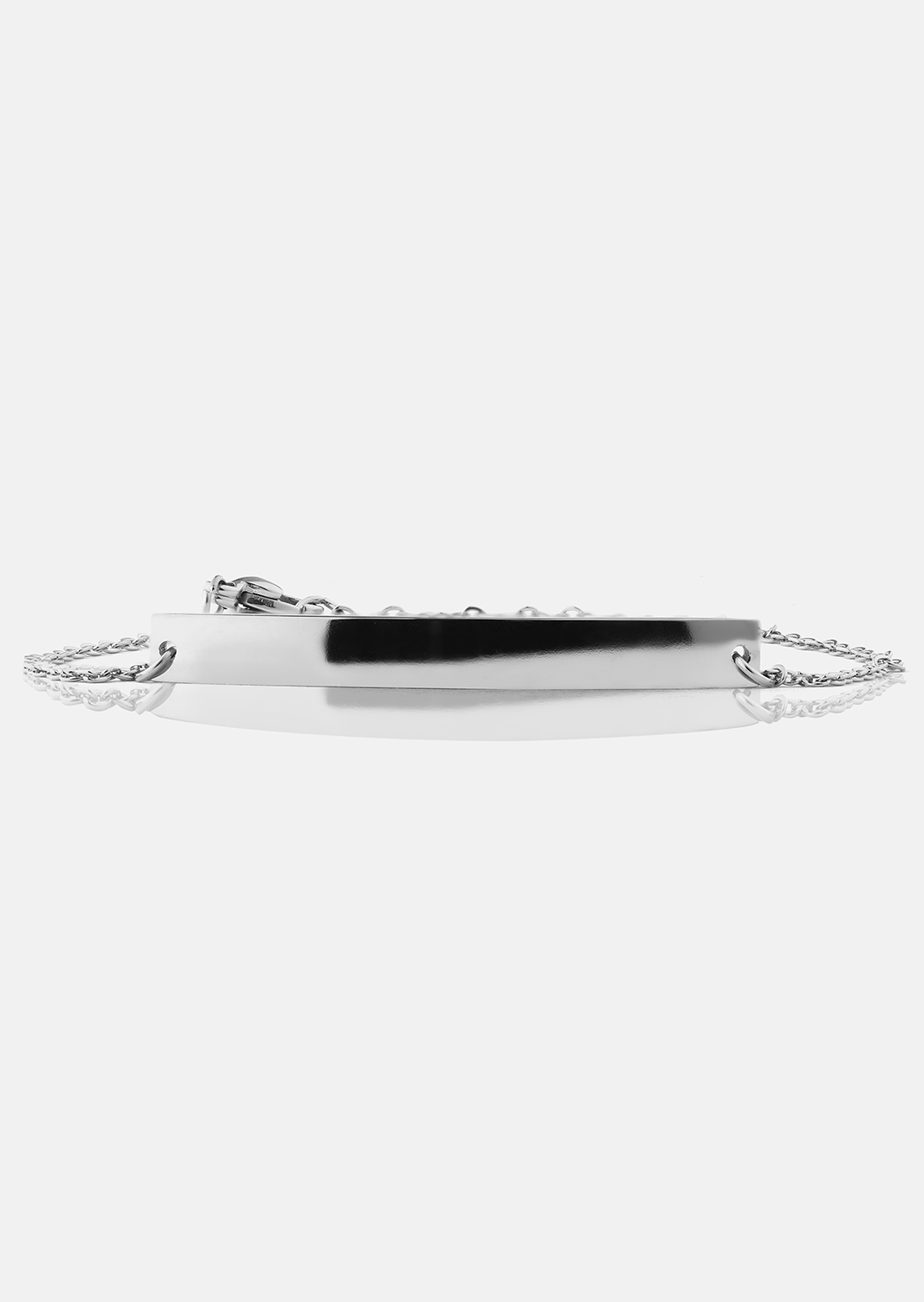 Armbånd Sleek Elegance - Forsølvet