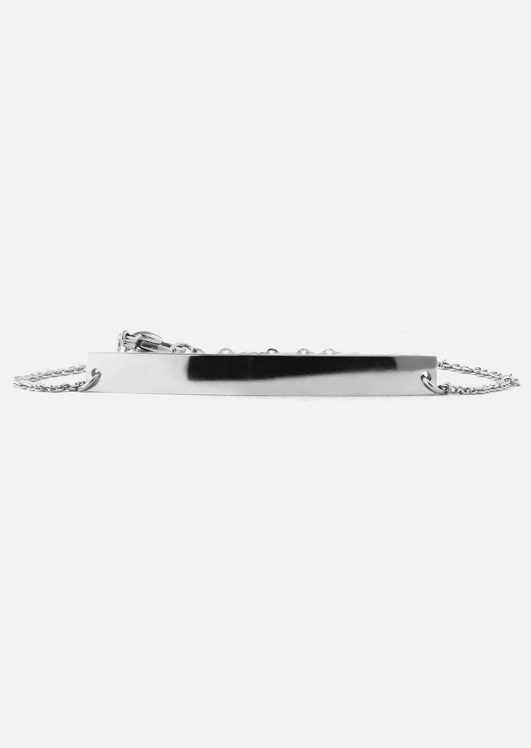 Armbånd Sleek Elegance - Forsølvet