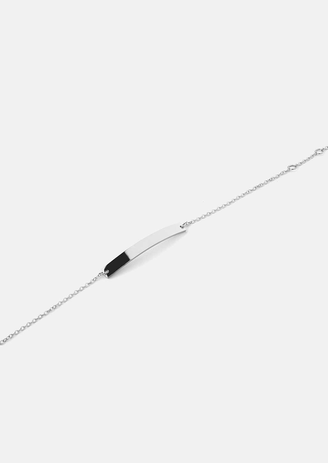 Armbånd Sleek Elegance - Forsølvet