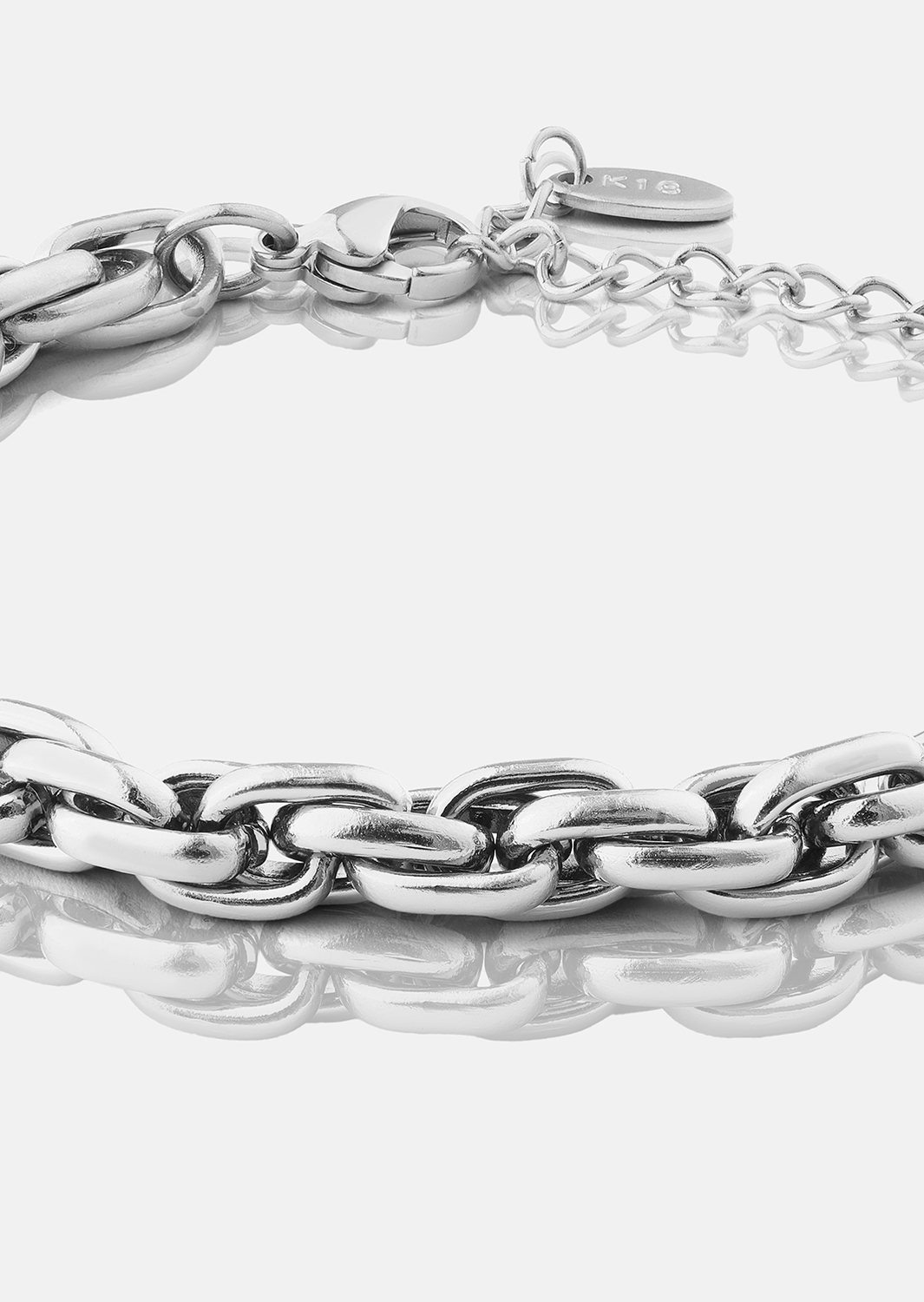 Armbånd Shine Link - Forsølvet