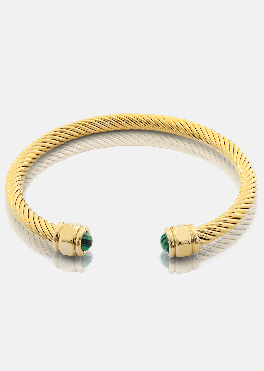 Armbånd Aumaura Green - 18k Forgyldt