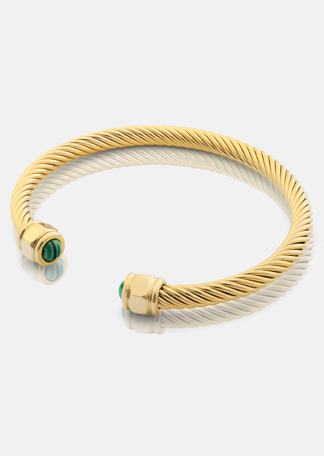 Armbånd Aumaura Green - 18k Forgyldt