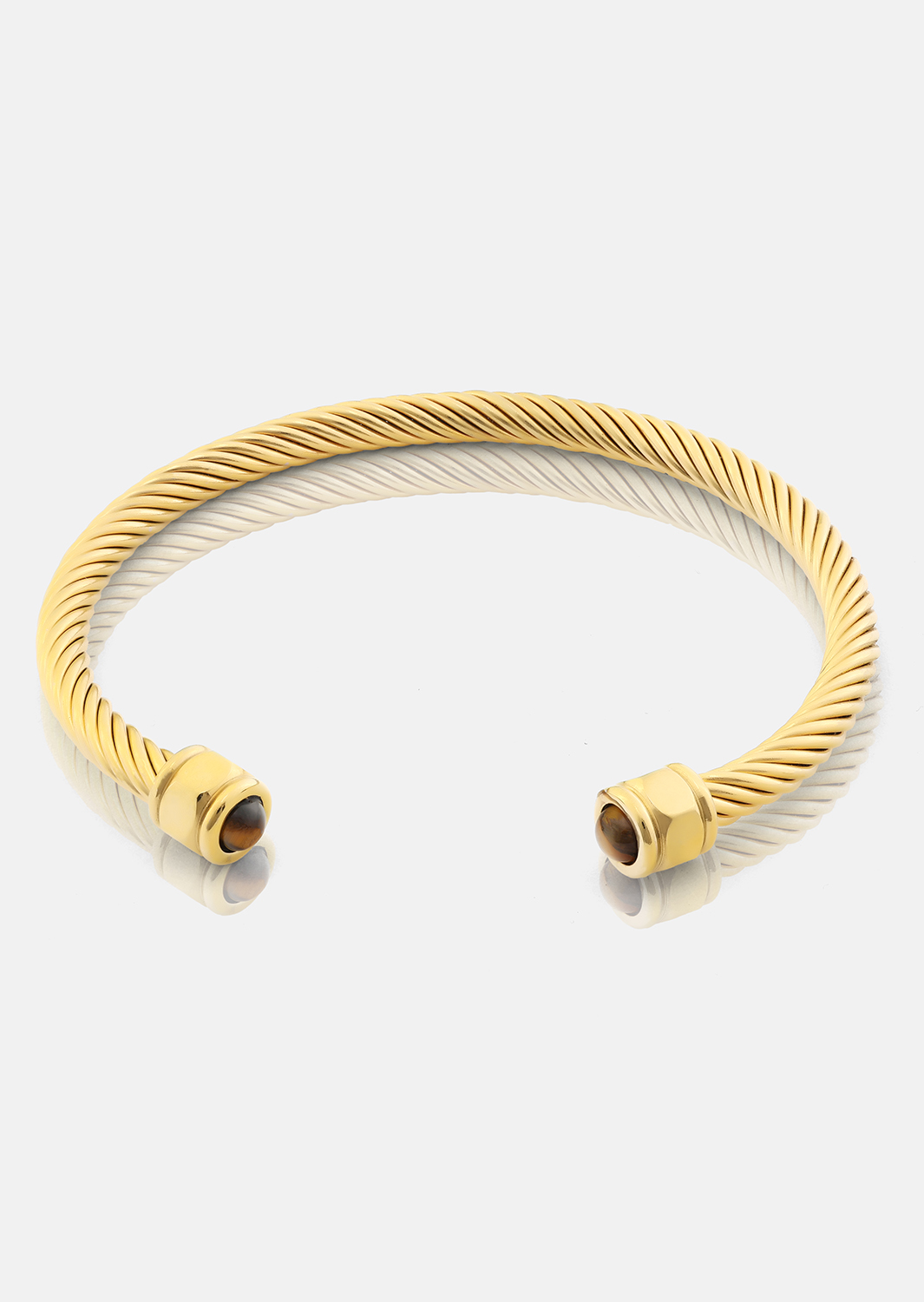 Armbånd Aumaura Brown - 18k Forgyldt