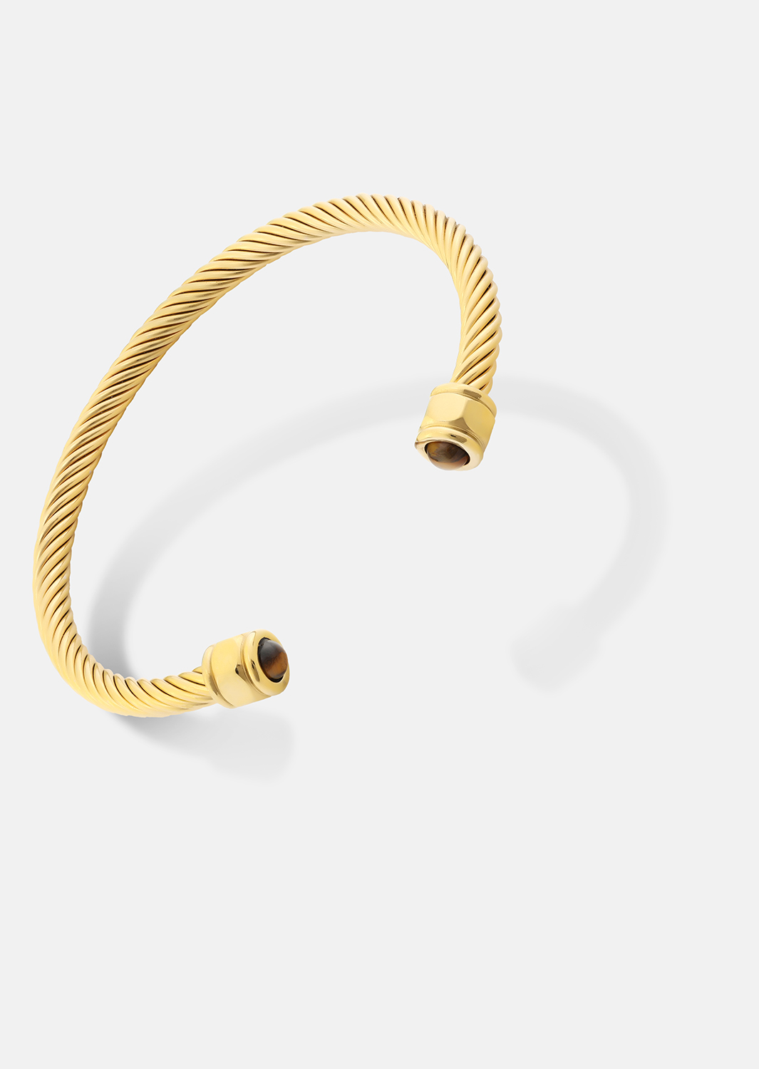 Armbånd Aumaura Brown - 18k Forgyldt