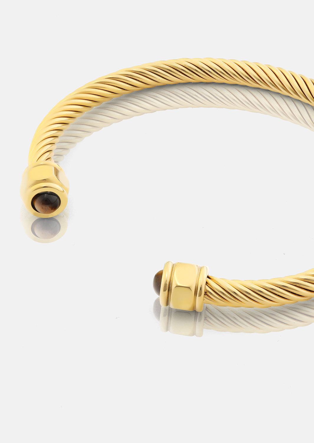 Armbånd Aumaura Brown - 18k Forgyldt