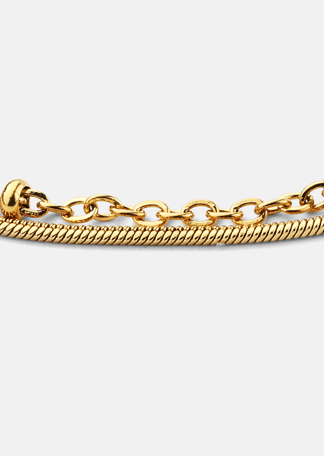 Armbånd Duo - 18k Forgyldt