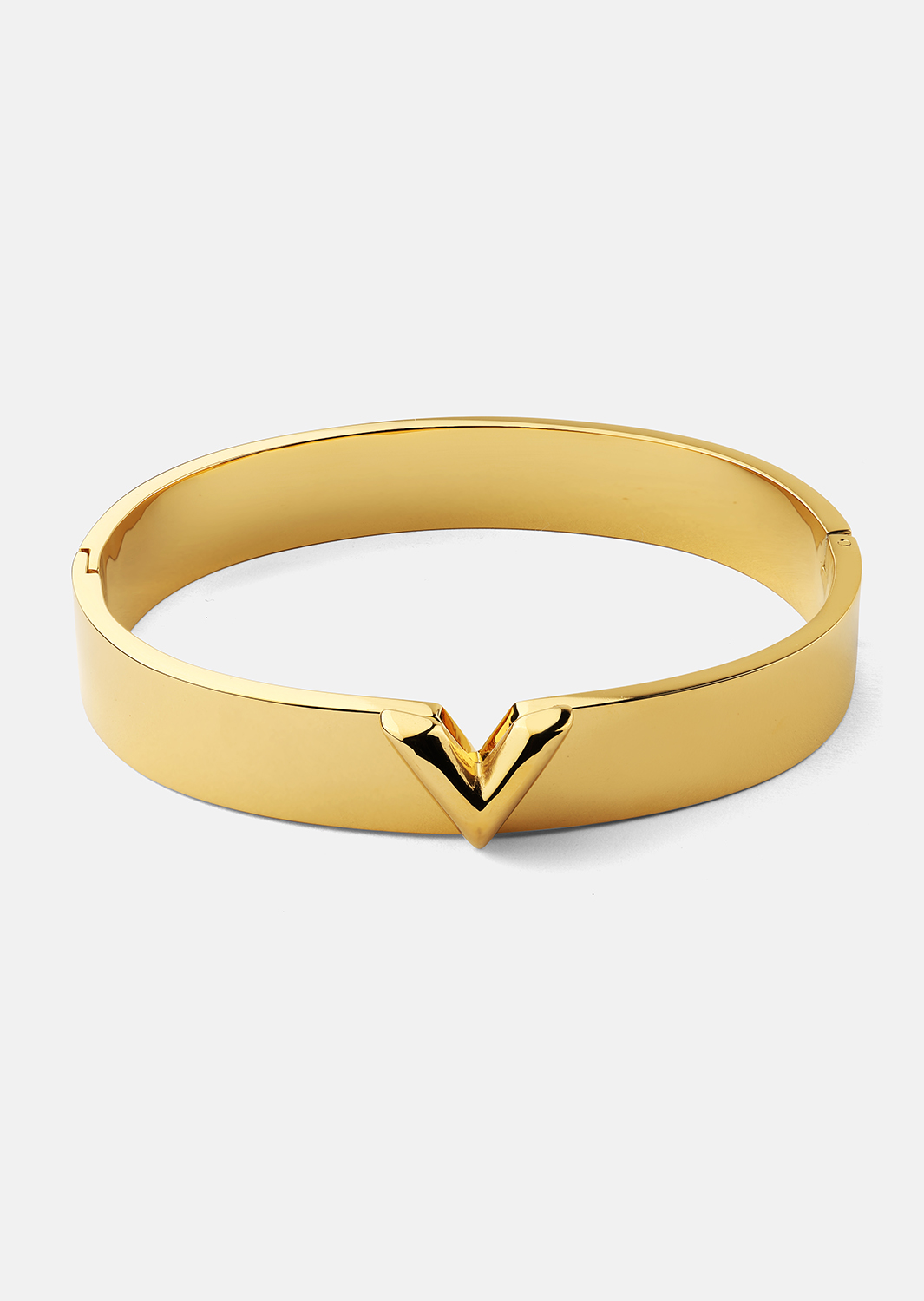 Armbånd V-Lock - 18k Forgyldt