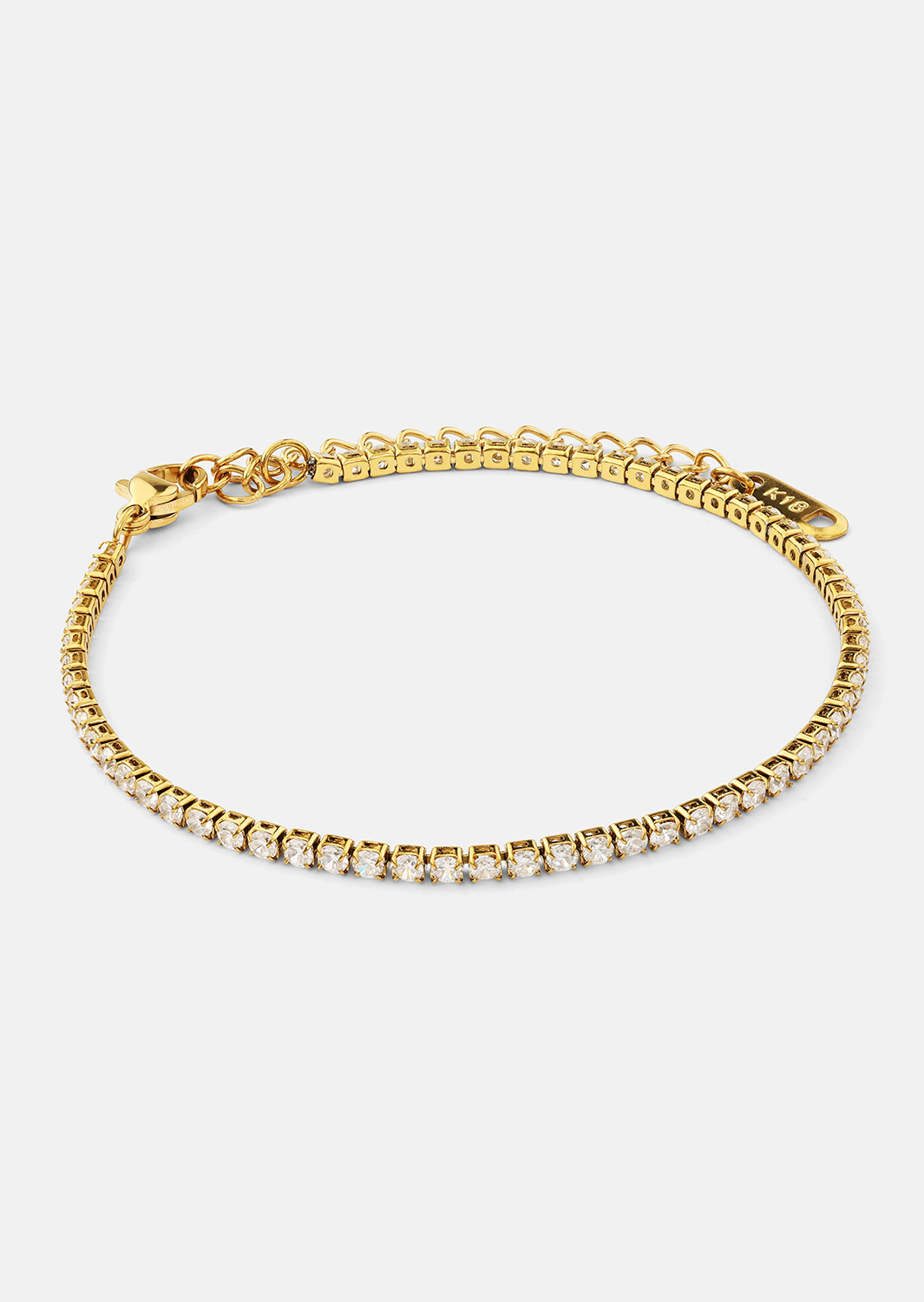 Armbånd Gloria Band 2.2mm - 18k Forgyldt