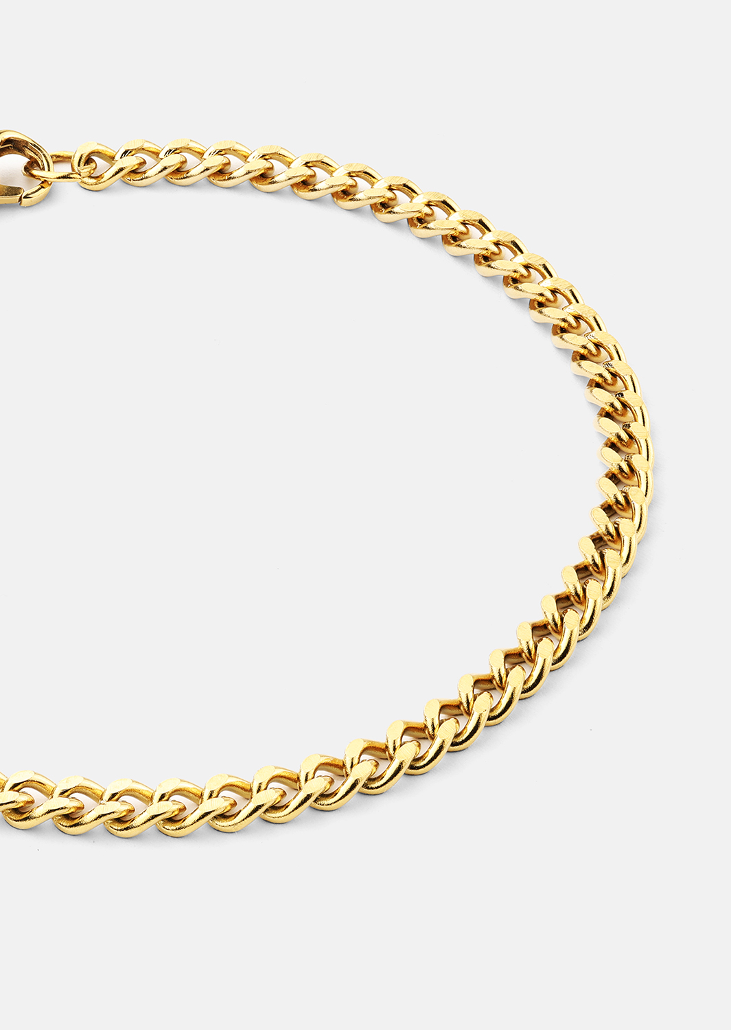 Golden Link Chain Bracelet - 18k Forgyldt