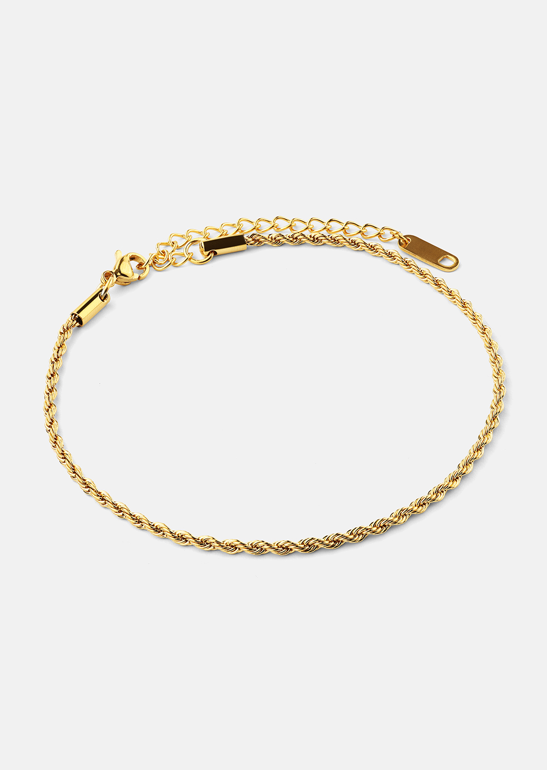 Armbånd Rope – 18k Forgyldt