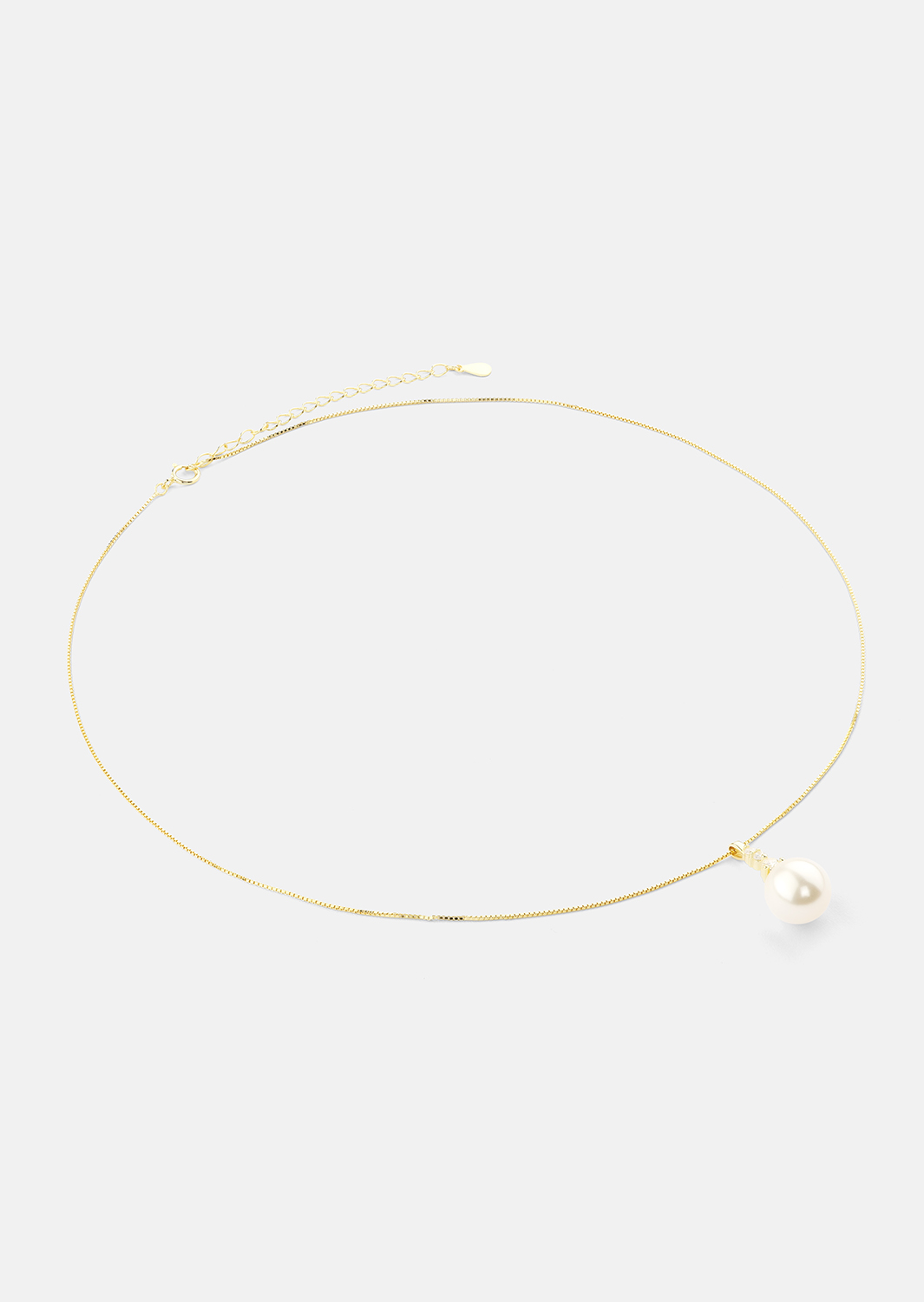Halskæde Isla Pearl - 18k Forgyldt