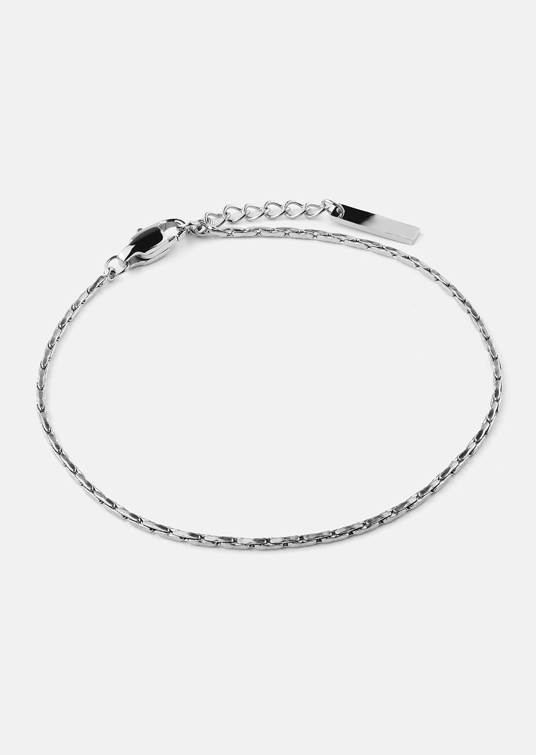 Armbånd Silk – Forsølvet