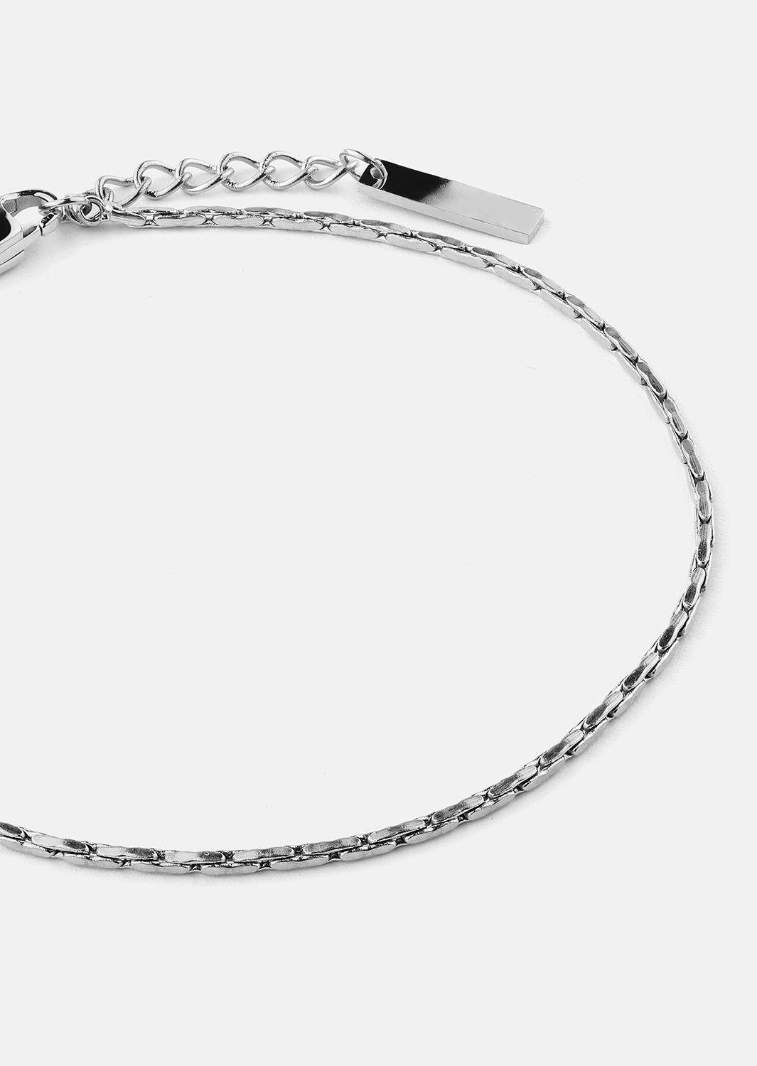 Armbånd Silk – Forsølvet
