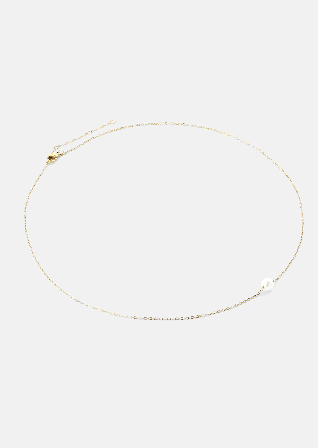Halskæde Mini Pearl - 18k Forgyldt