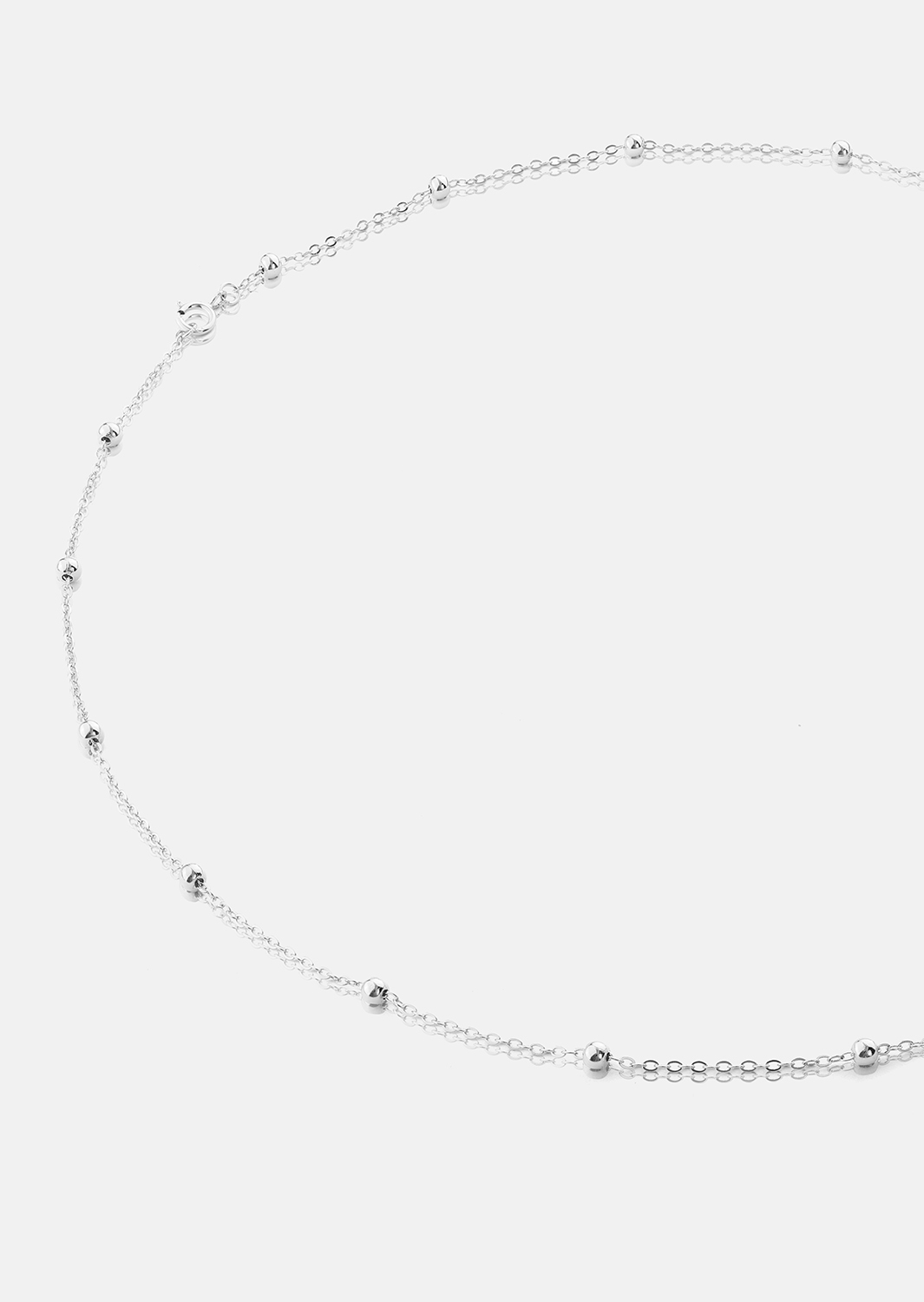 Halskæde Majestic - Silver Plated