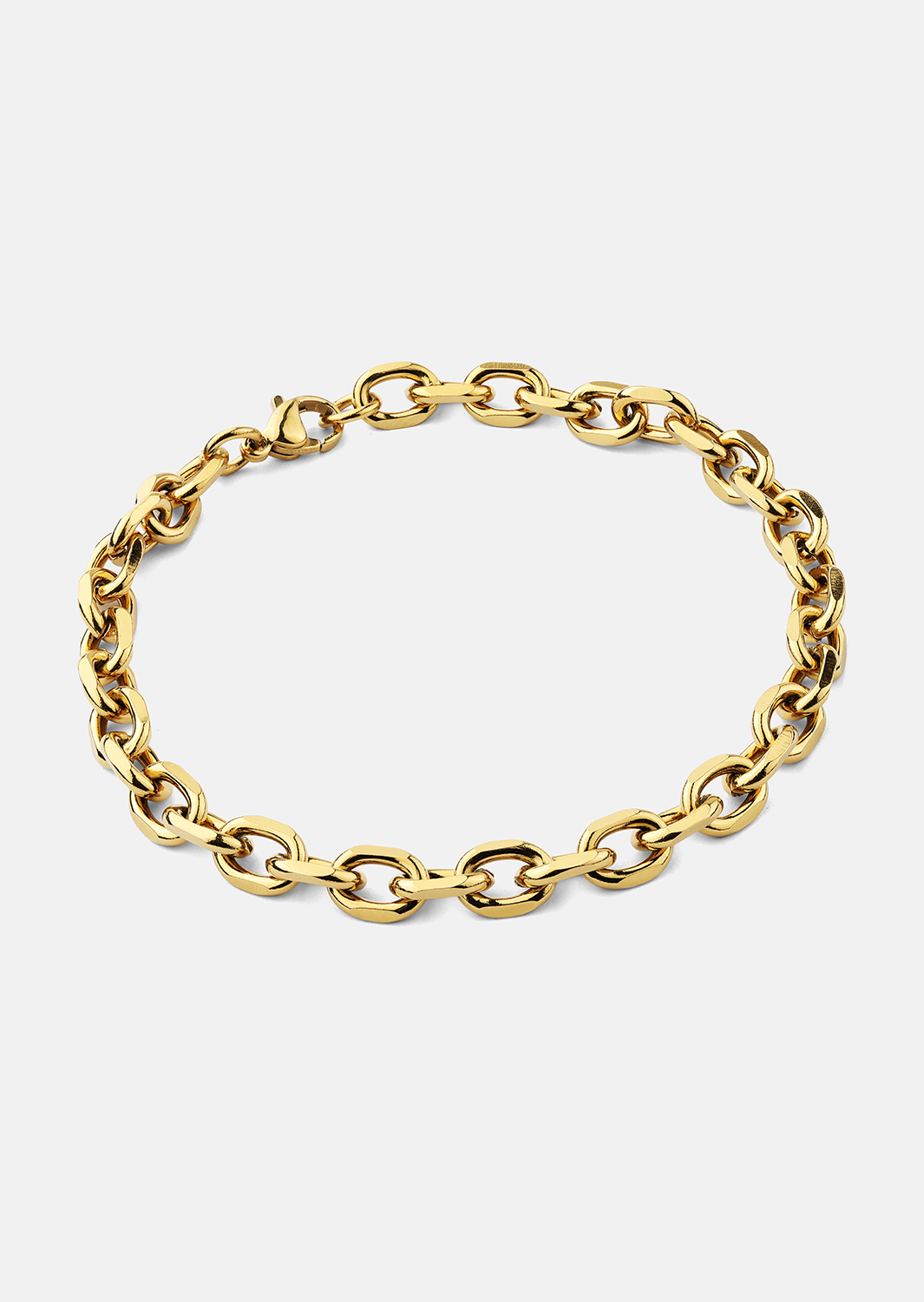 Armbånd Solid – 18k Forgyldt