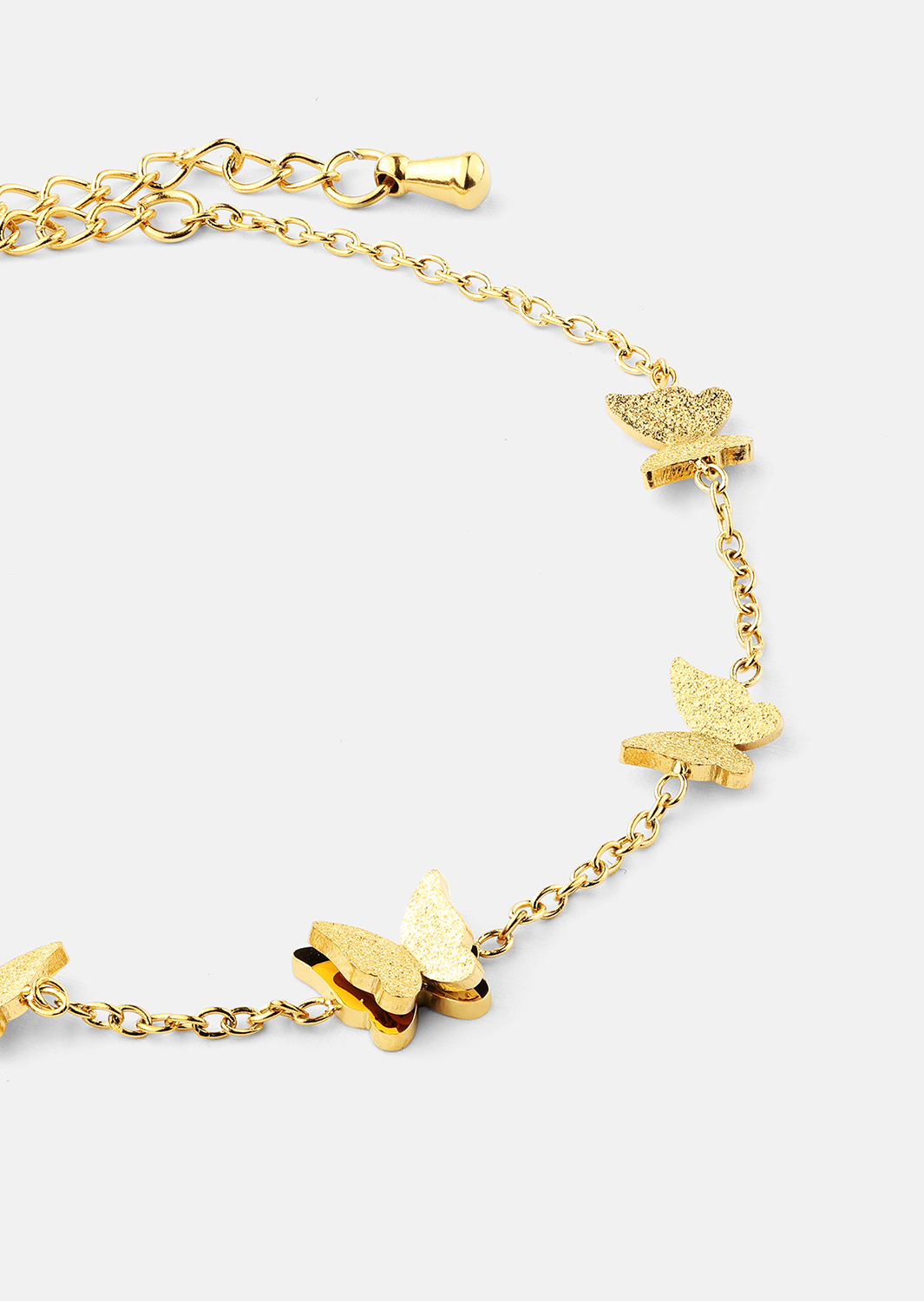 Armbånd Butterfly Dance - 18k Forgyldt