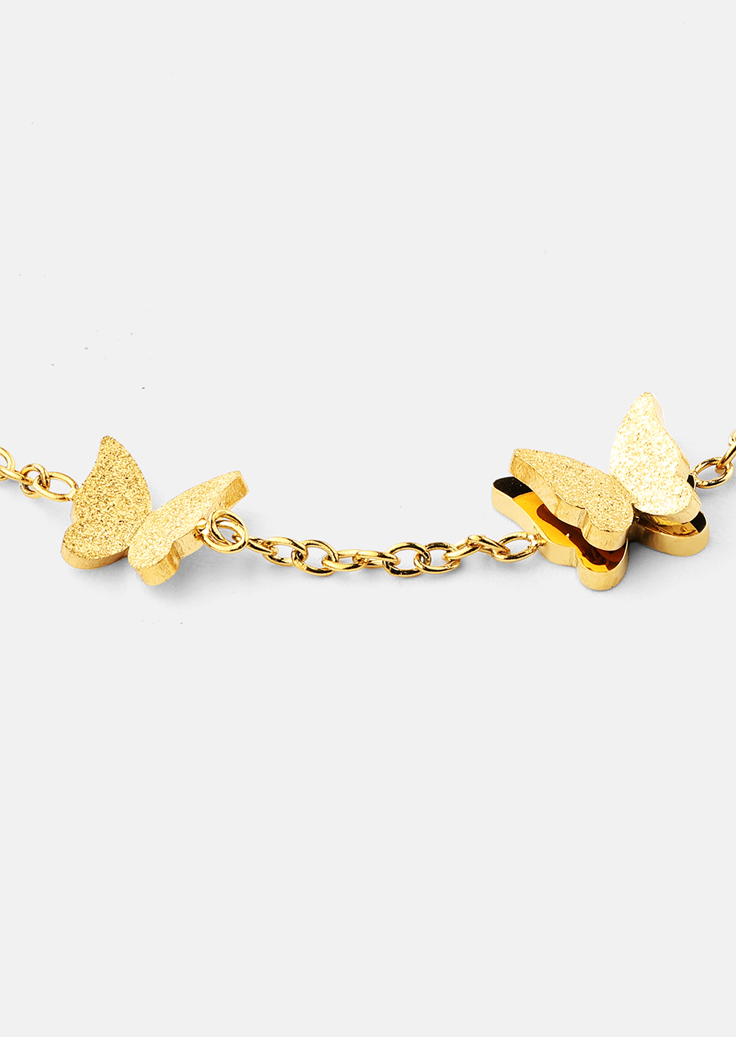 Armbånd Butterfly Dance - 18k Forgyldt