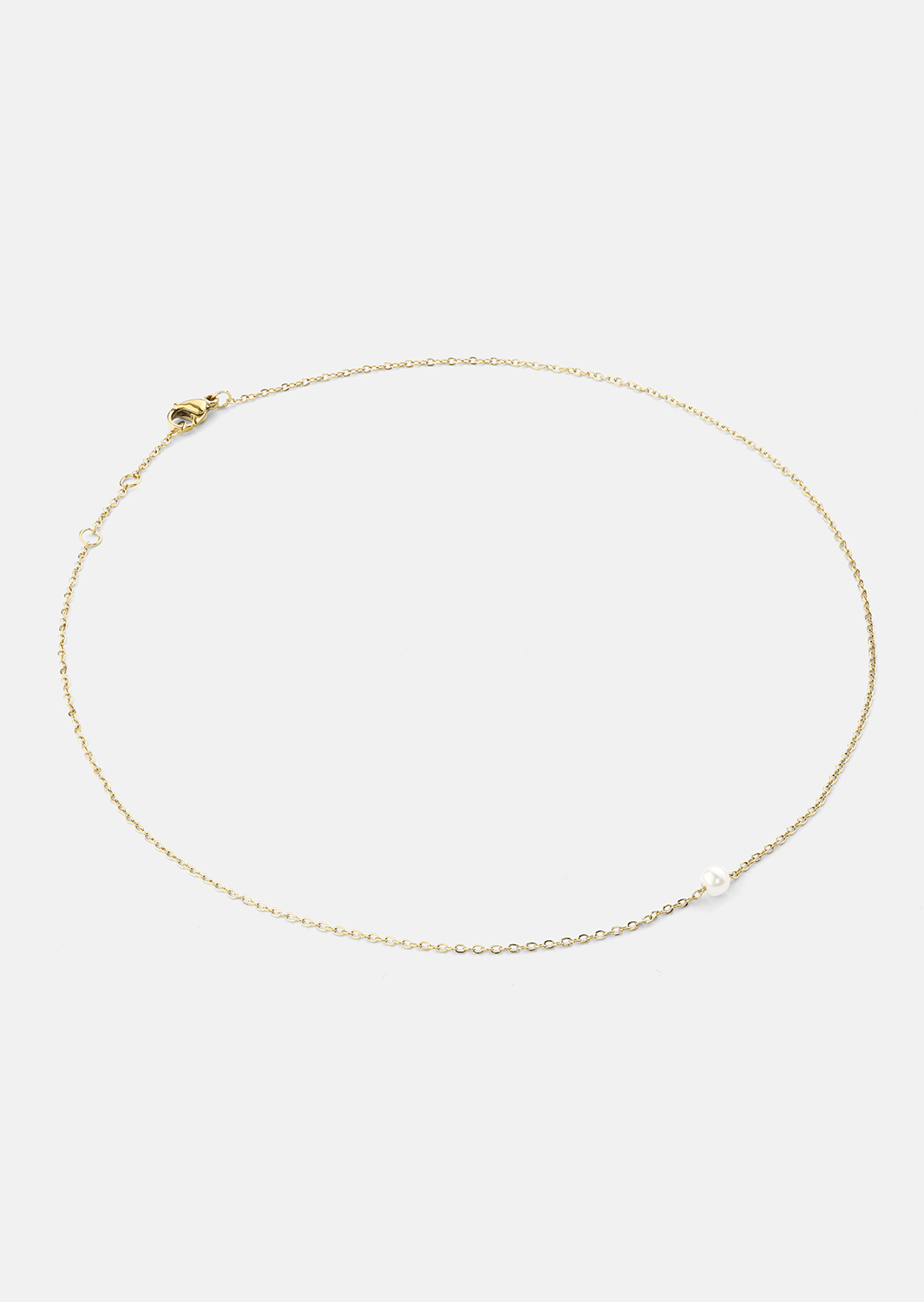Halskæde Pearl Grace – 18k Forgyldt