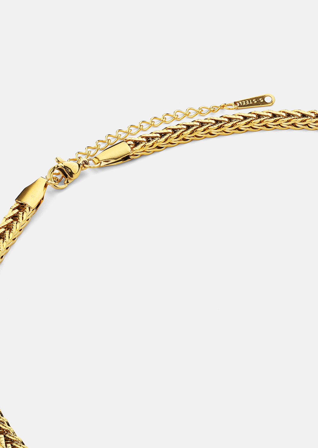 Halskæde Ember Braid – 18k Forgyldt