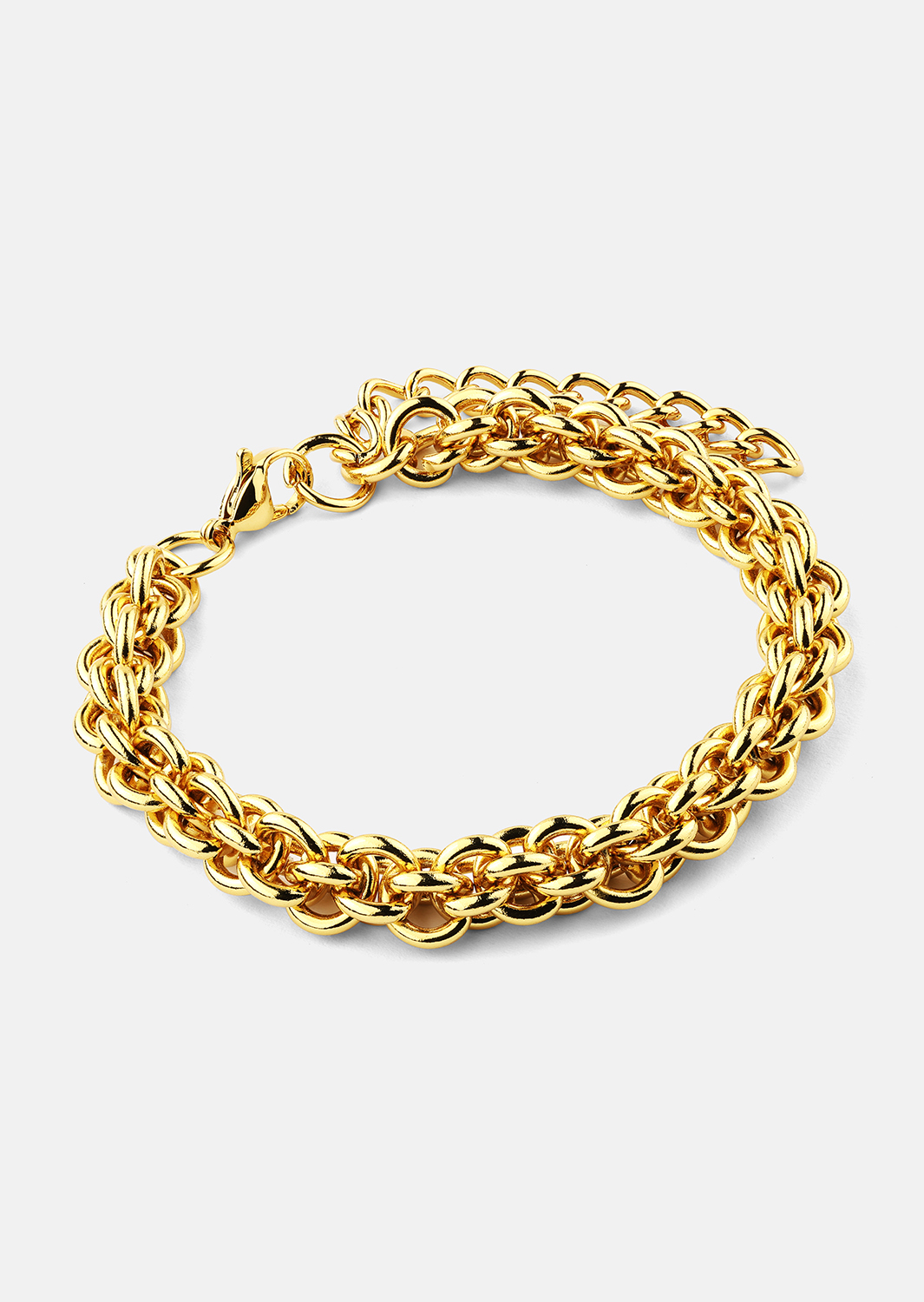 Armbånd Royal Braid - 18k Forgyldt