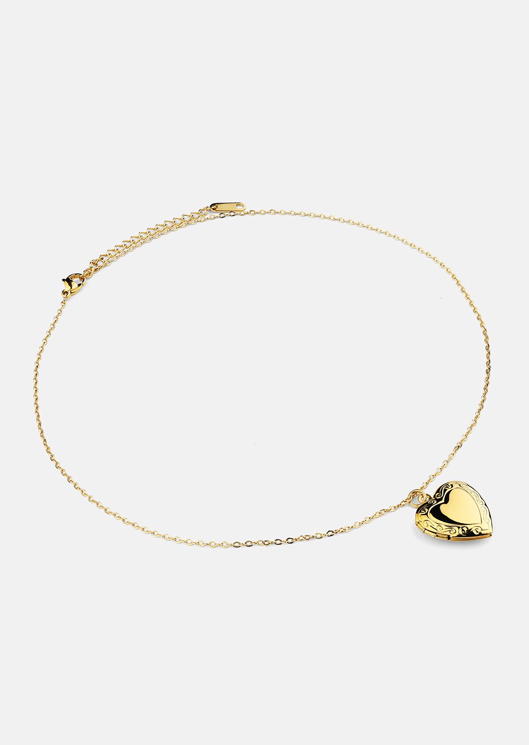 Halskæde Golden Heart Mini - 18k Forgyldt