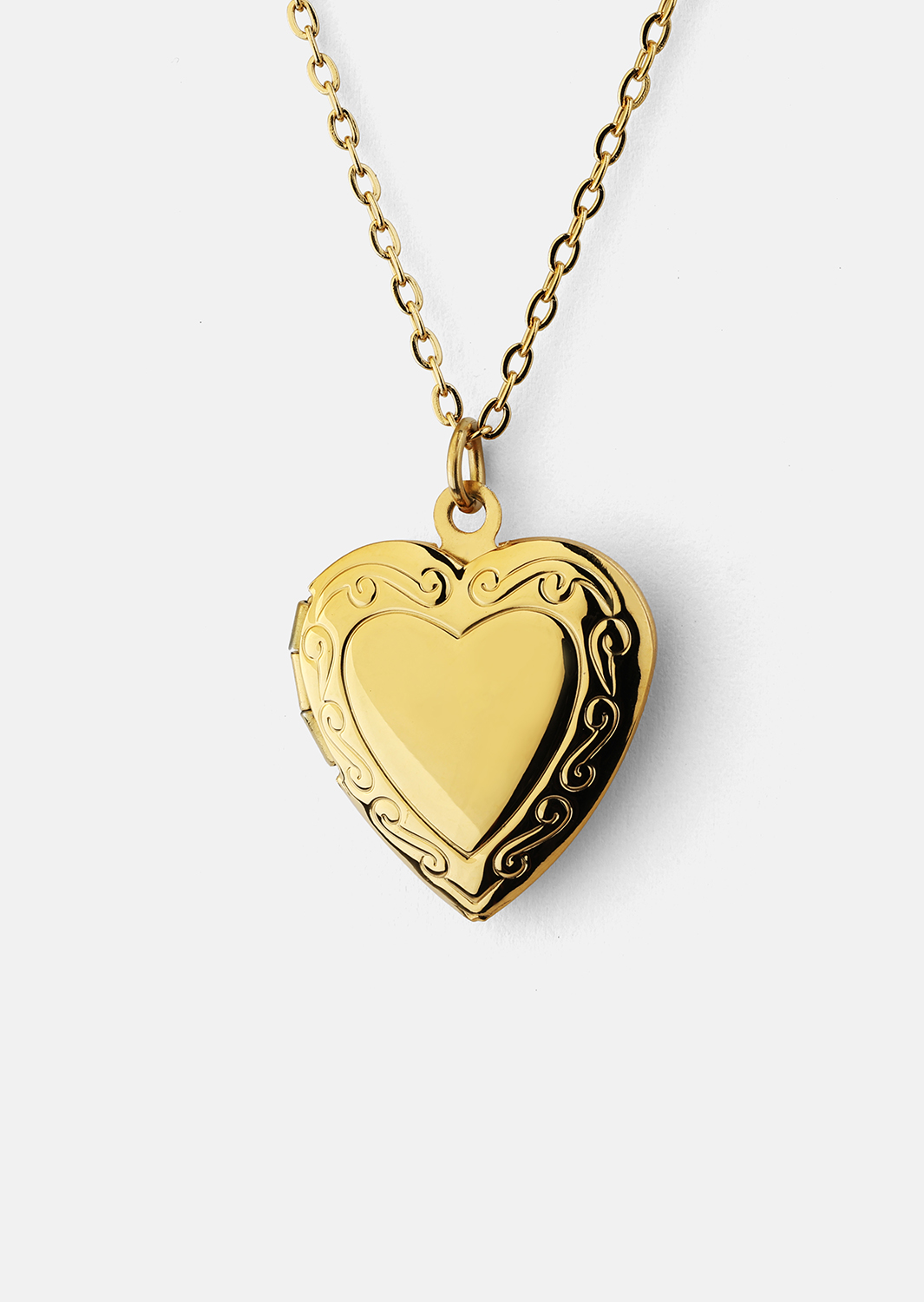 Halskæde Golden Heart Mini - 18k Forgyldt