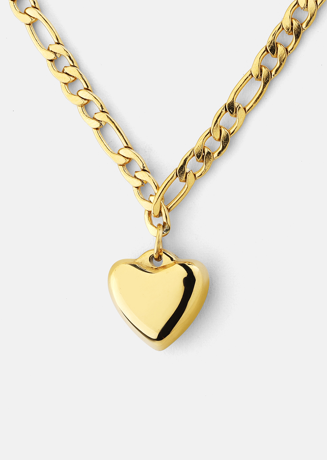 Halskæde Heart of Gold – 18k Forgyldt