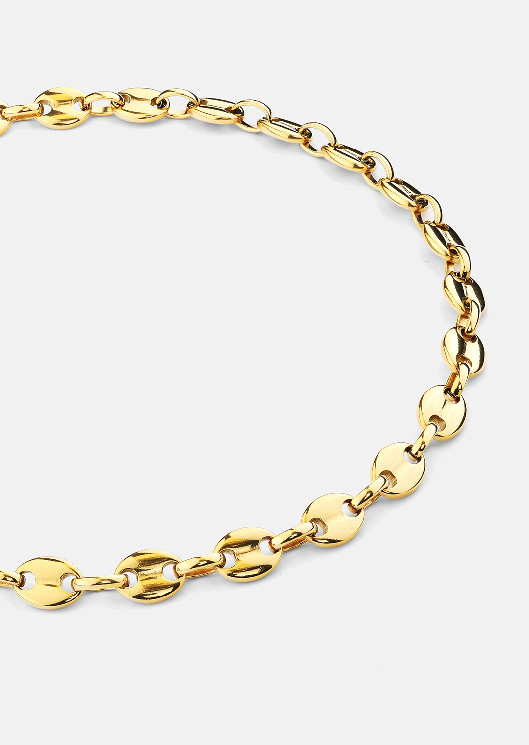 Halskæde Bold Chain - 18k Forgyldt