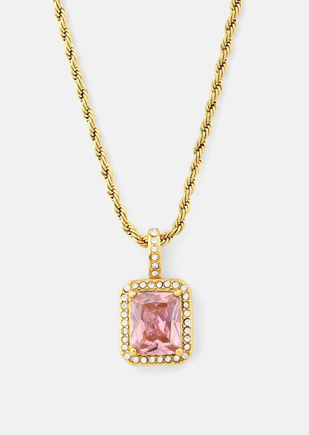 Halskæde Rose Luxe - 18k Forgyldt