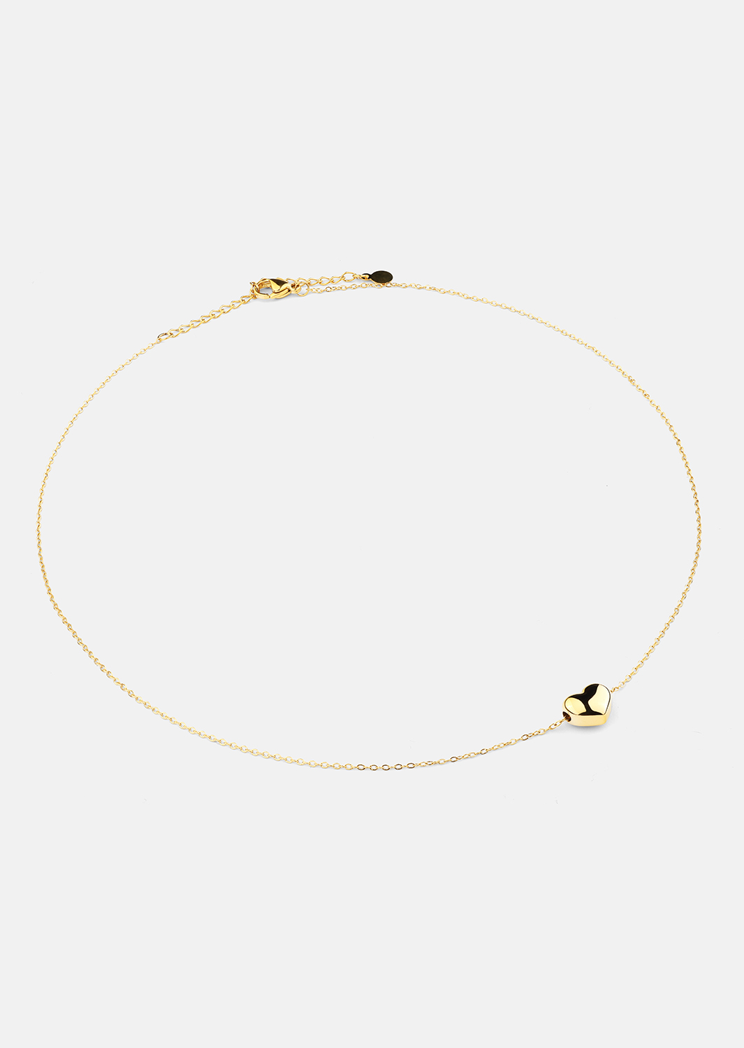 Halskæde Heart of Gold – 18k Gold Plated