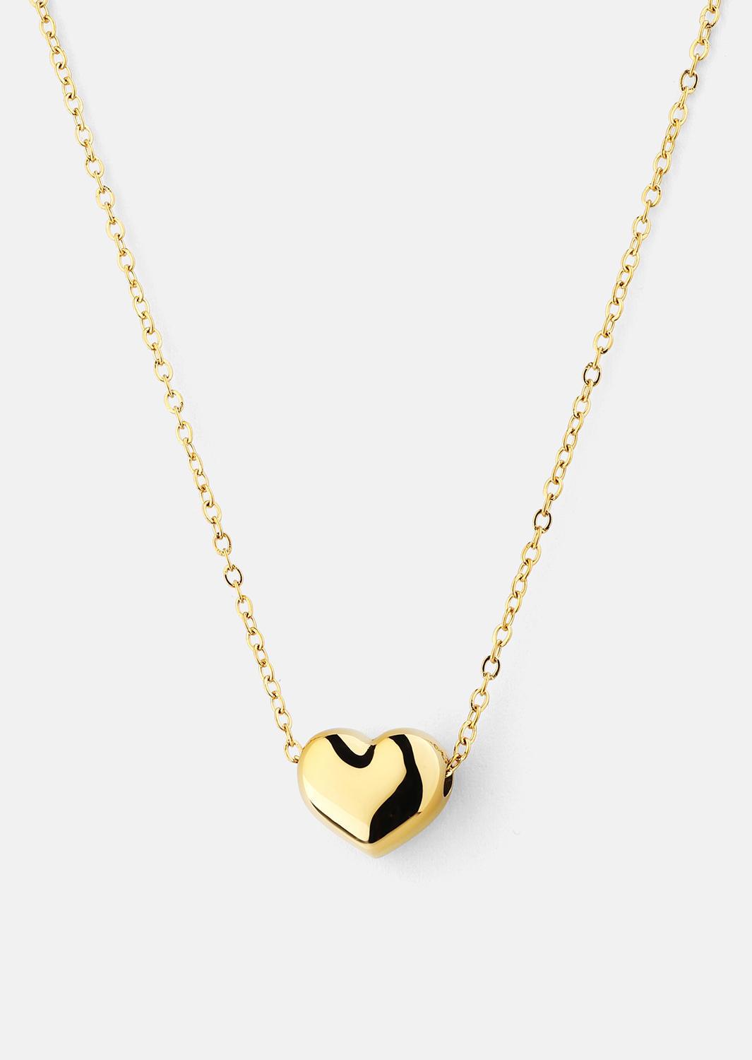 Halskæde Heart of Gold – 18k Gold Plated