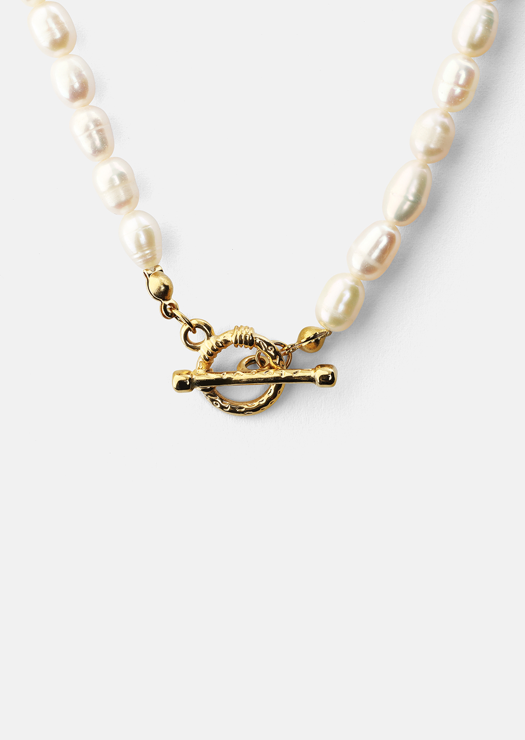 Halskæde Classic Pearl - 18k Forgyldt