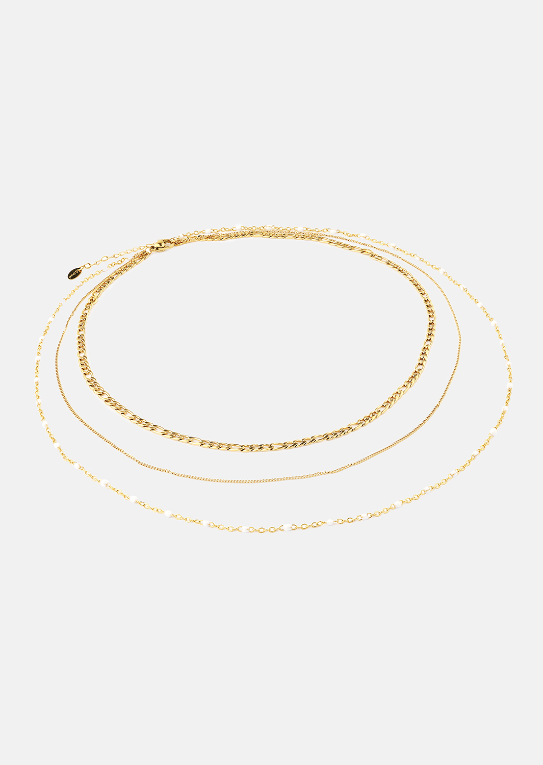 Halskæde Layered Elegance - 18k Forgyldt