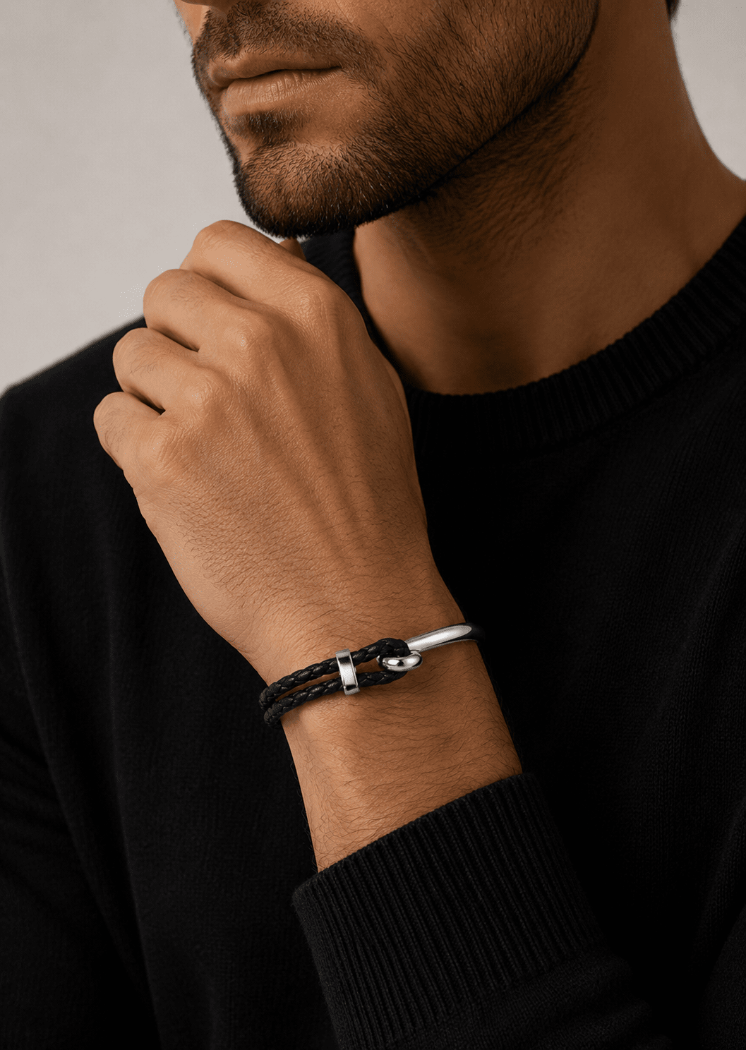 Læderarmbånd Gravitas Link