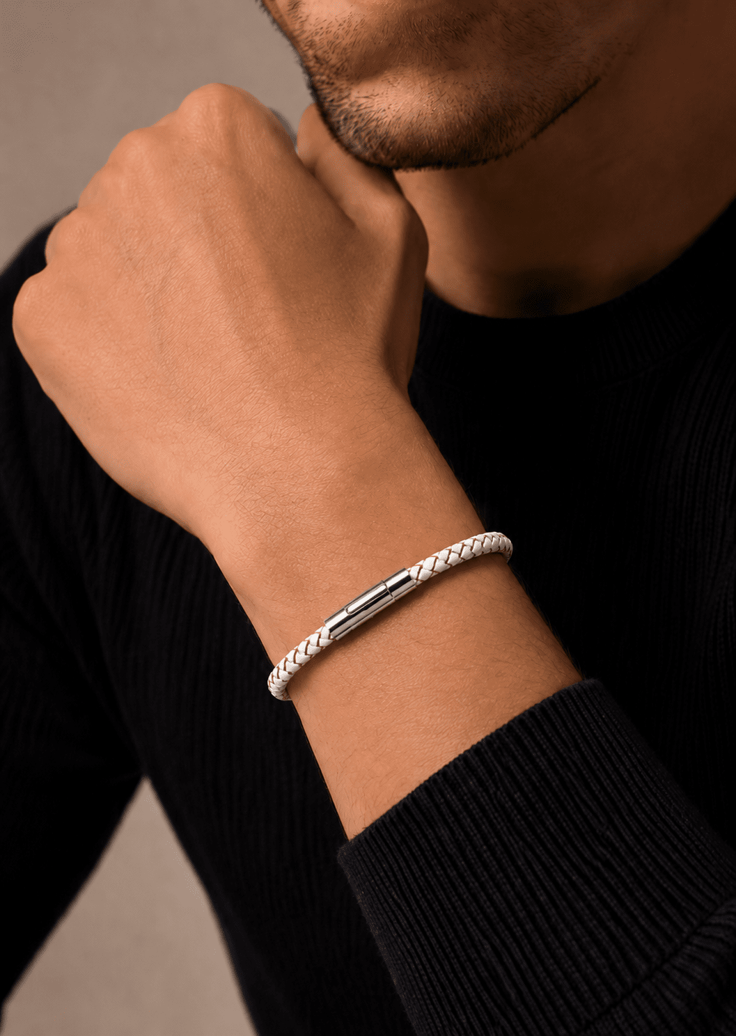 Læderarmbånd Havoc Knot