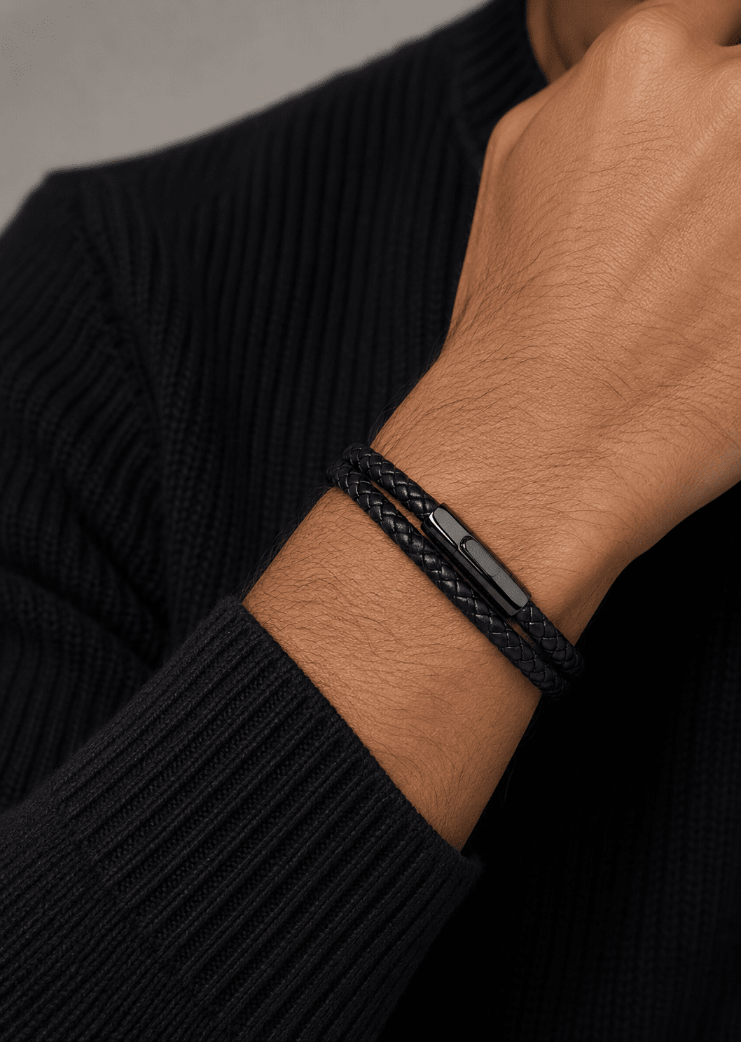 Læderarmbånd Titan Whisper