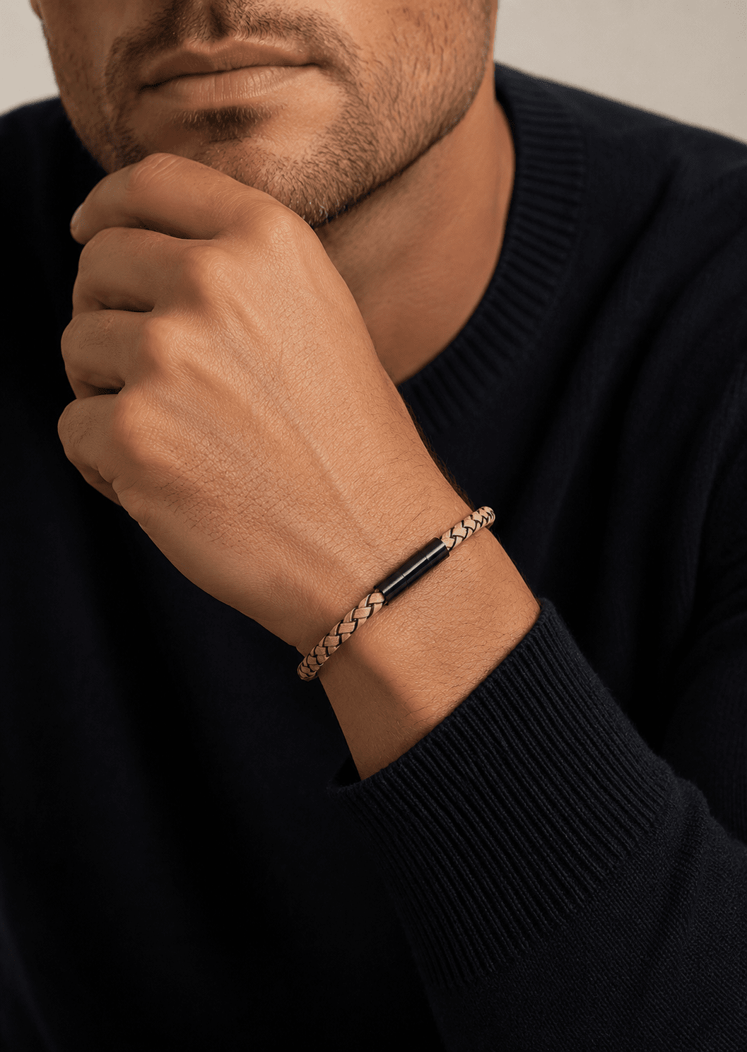Læderarmbånd Valiant Loop