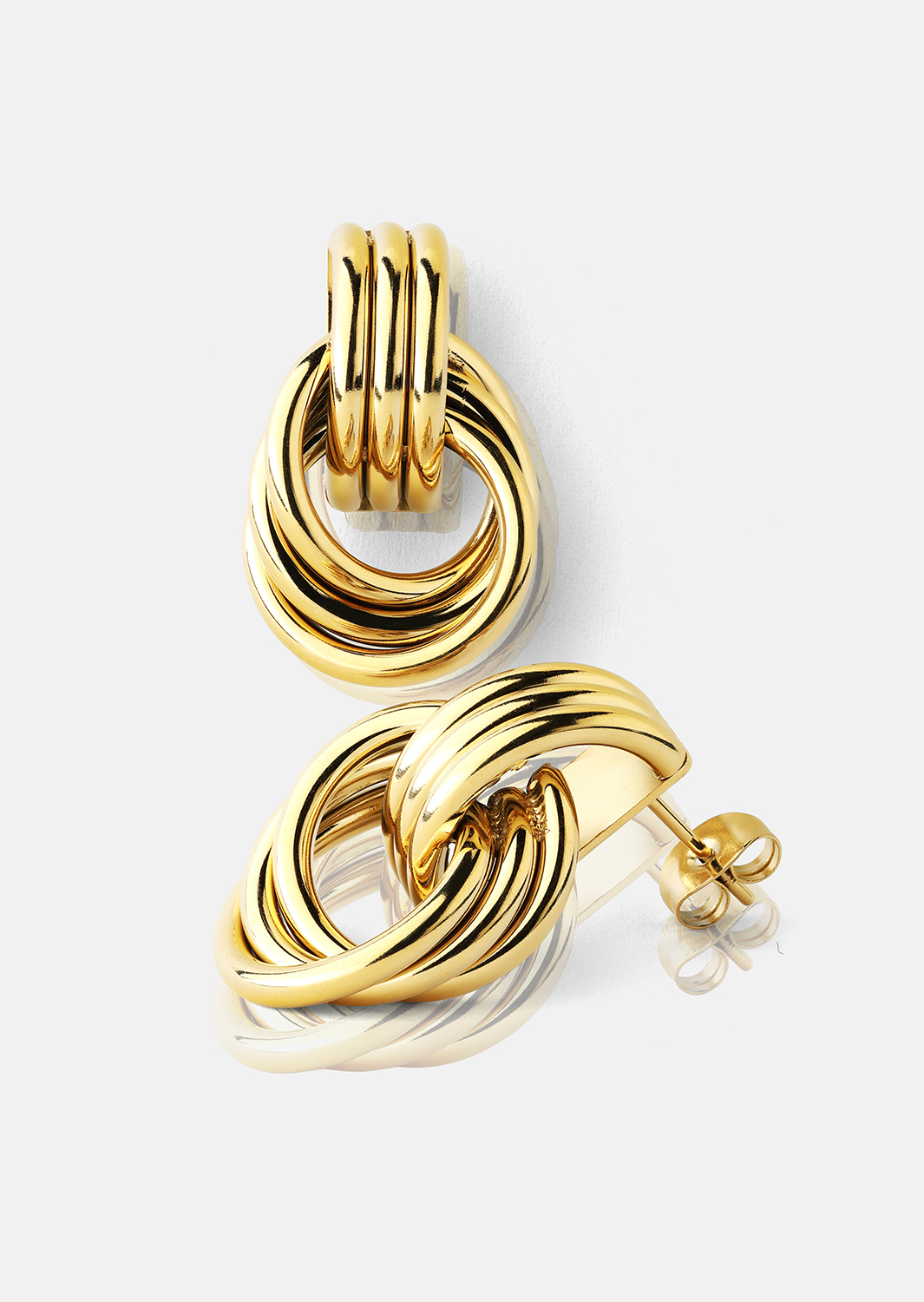 Ørering Unity Loop - 18k Forgyldt