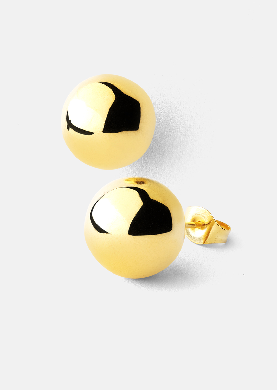 Orb Earrings - 18k Forgyldte