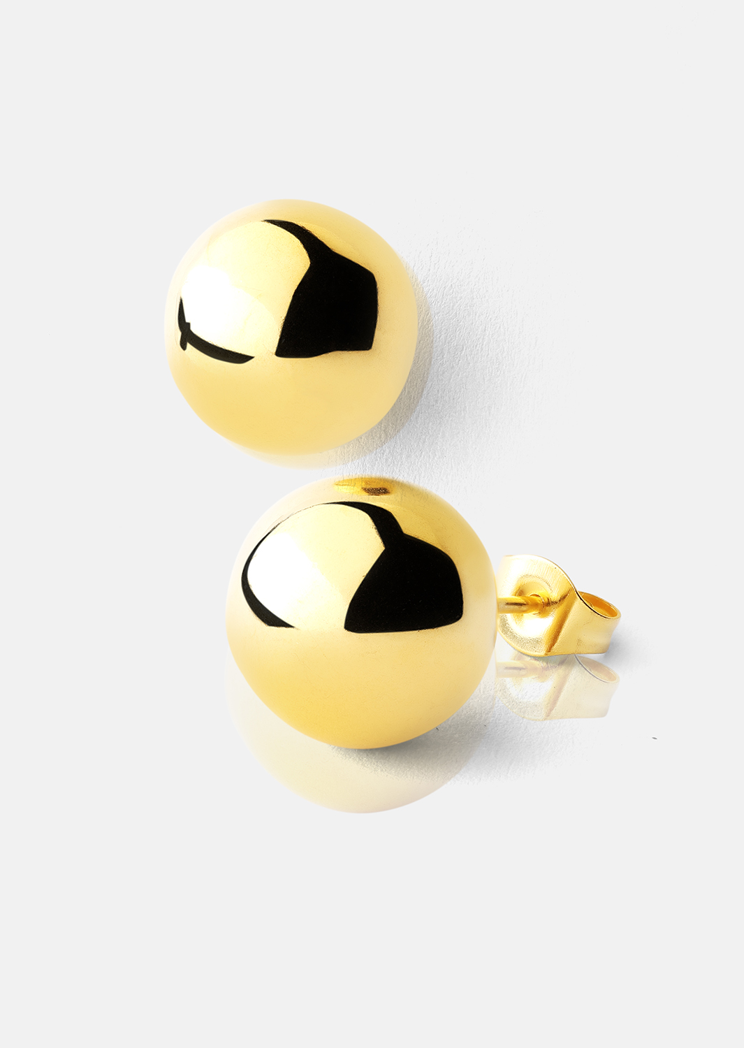 Orb Earrings - 18k Forgyldte