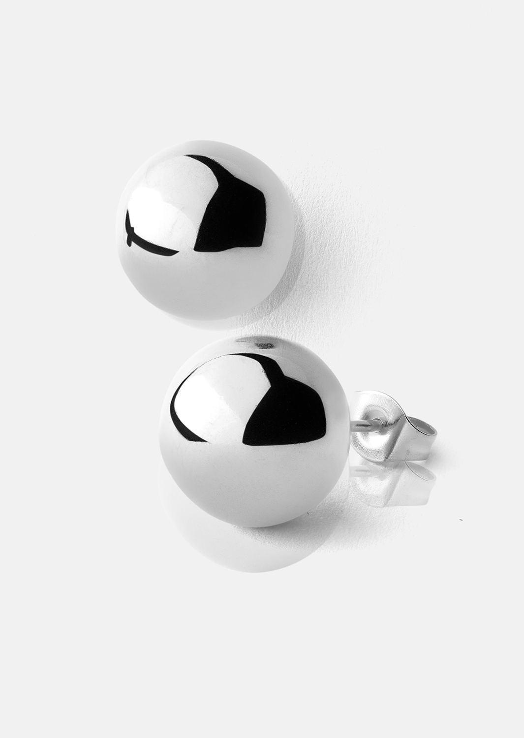 Orb Earrings - Forsølvede