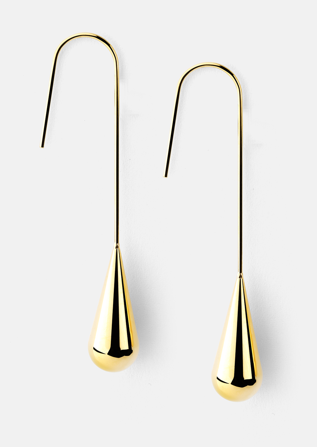 Ørering Golden Drop Elegance - 18k Forgyldt